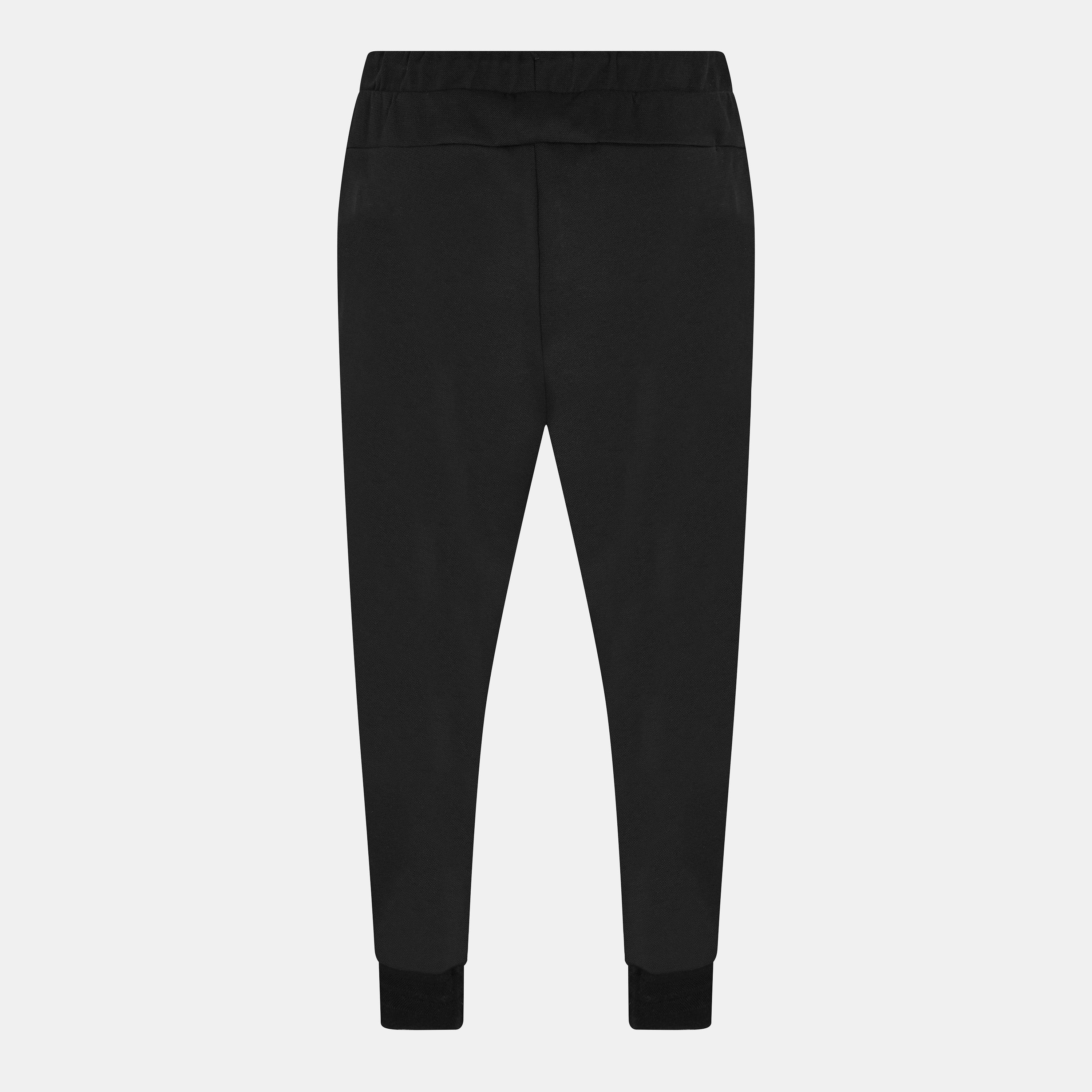 Black - Boss - Mens BOSS GREEN Signature Logo Jogging Bottoms (Hadiko Mirror) - 2