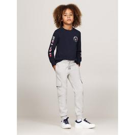 Tommy Hilfiger MONOTYPE FLEECE REG CARGO SWEATP