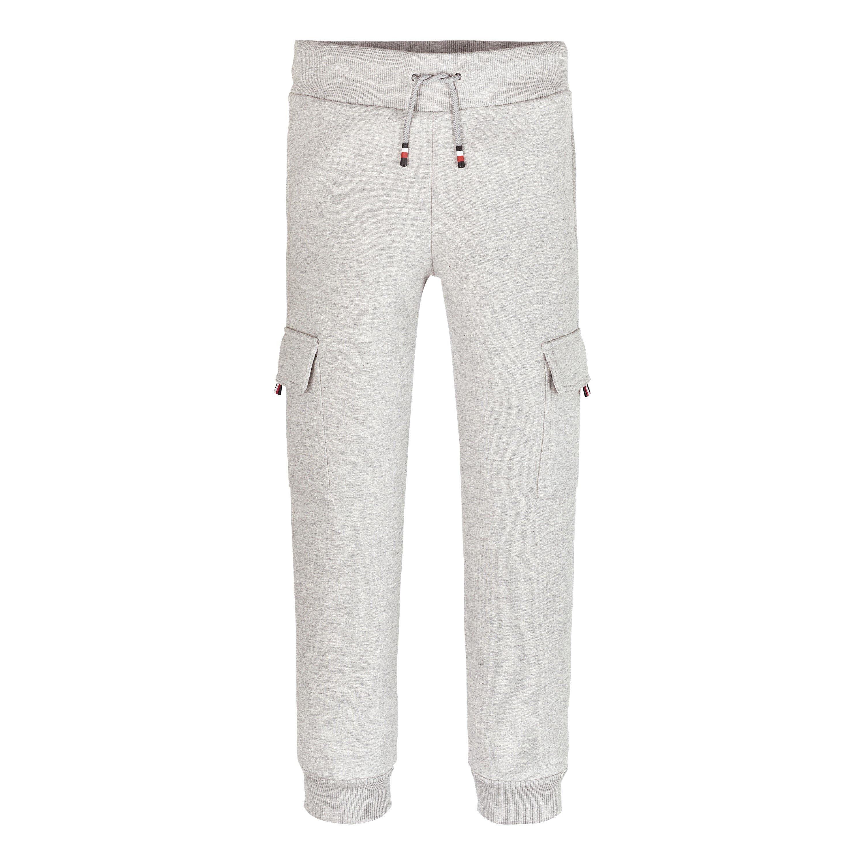 Grigio Chiaro P1A - Tommy Hilfiger - MONOTYPE FLEECE REG CARGO SWEATP - 5