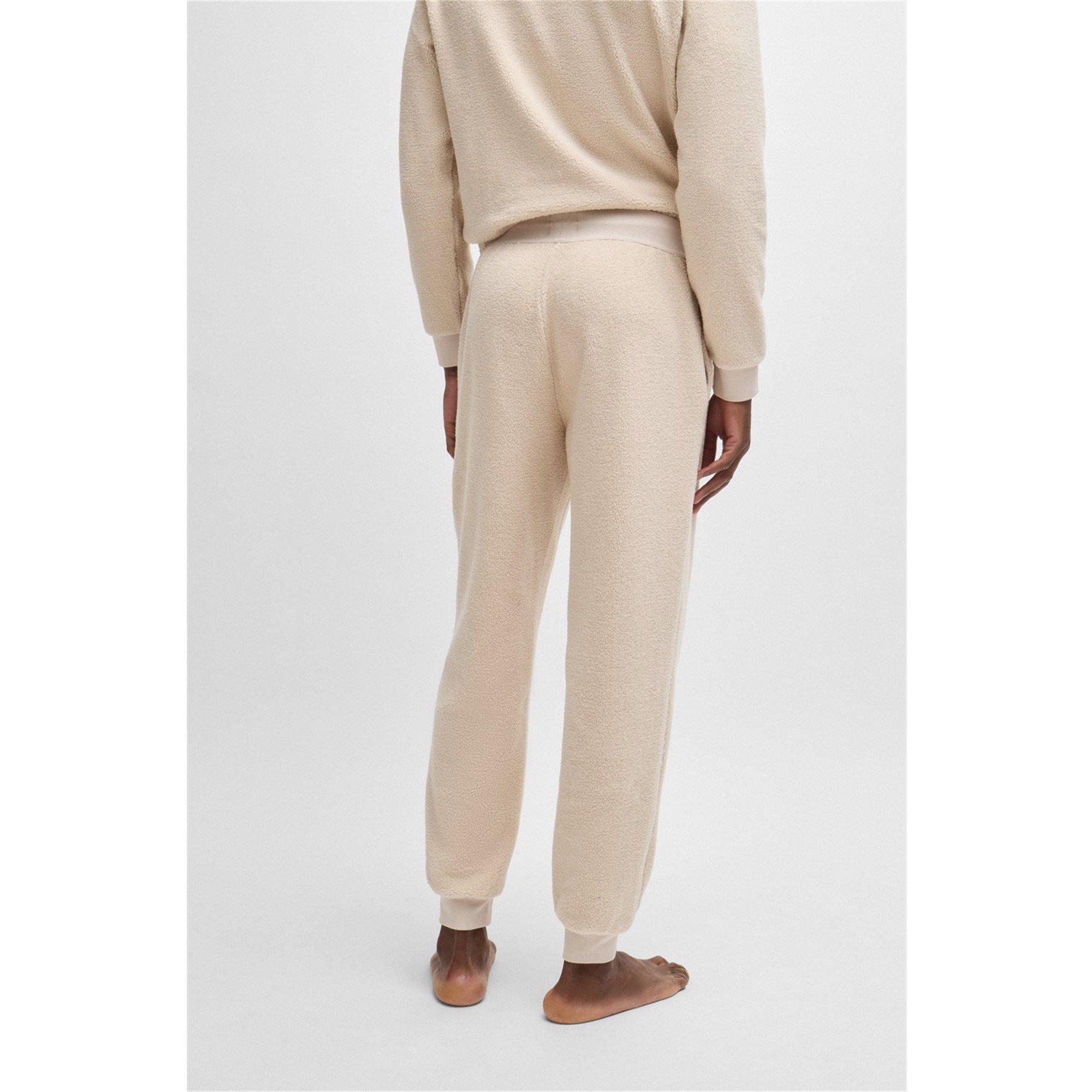 Open White 130 - Boss - Men's Contemp Pants Closed Hem Fleece Trousers - 2