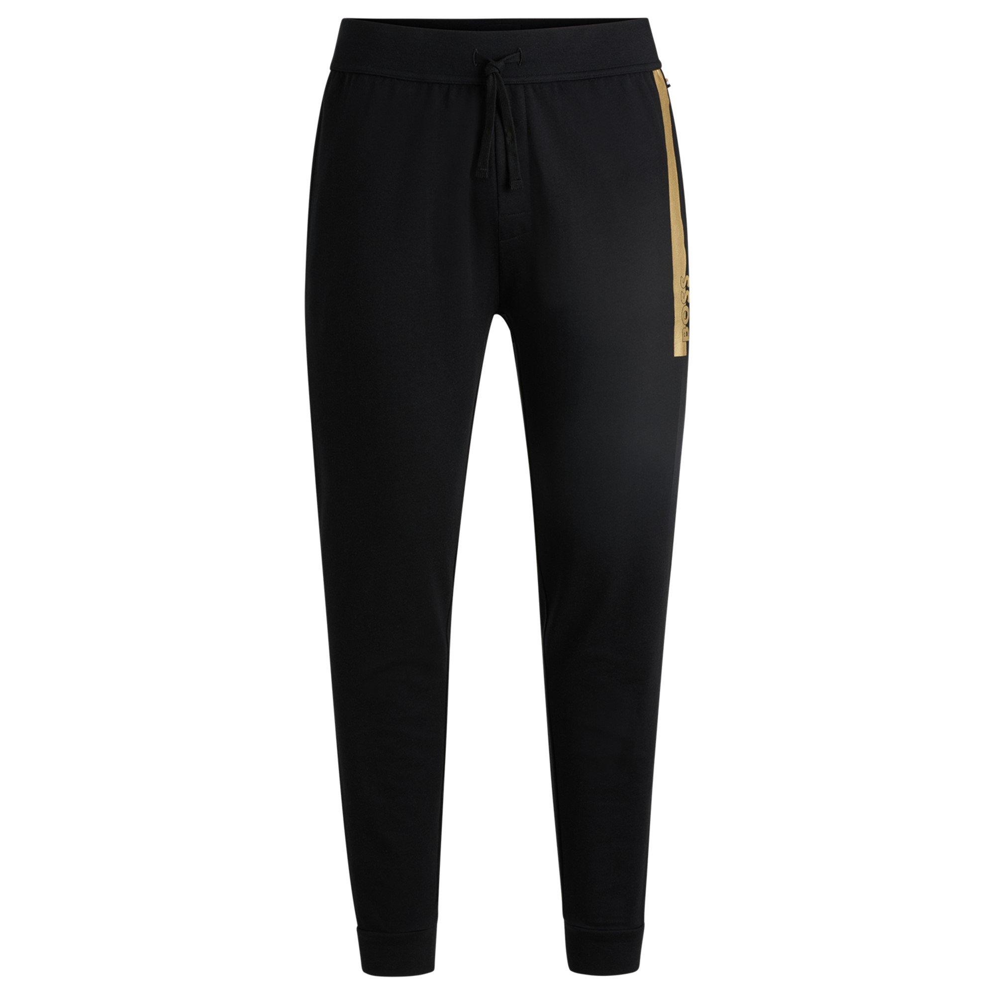 Boss Men's BW Authentic Closed Hem Fleece Jogging Bottoms