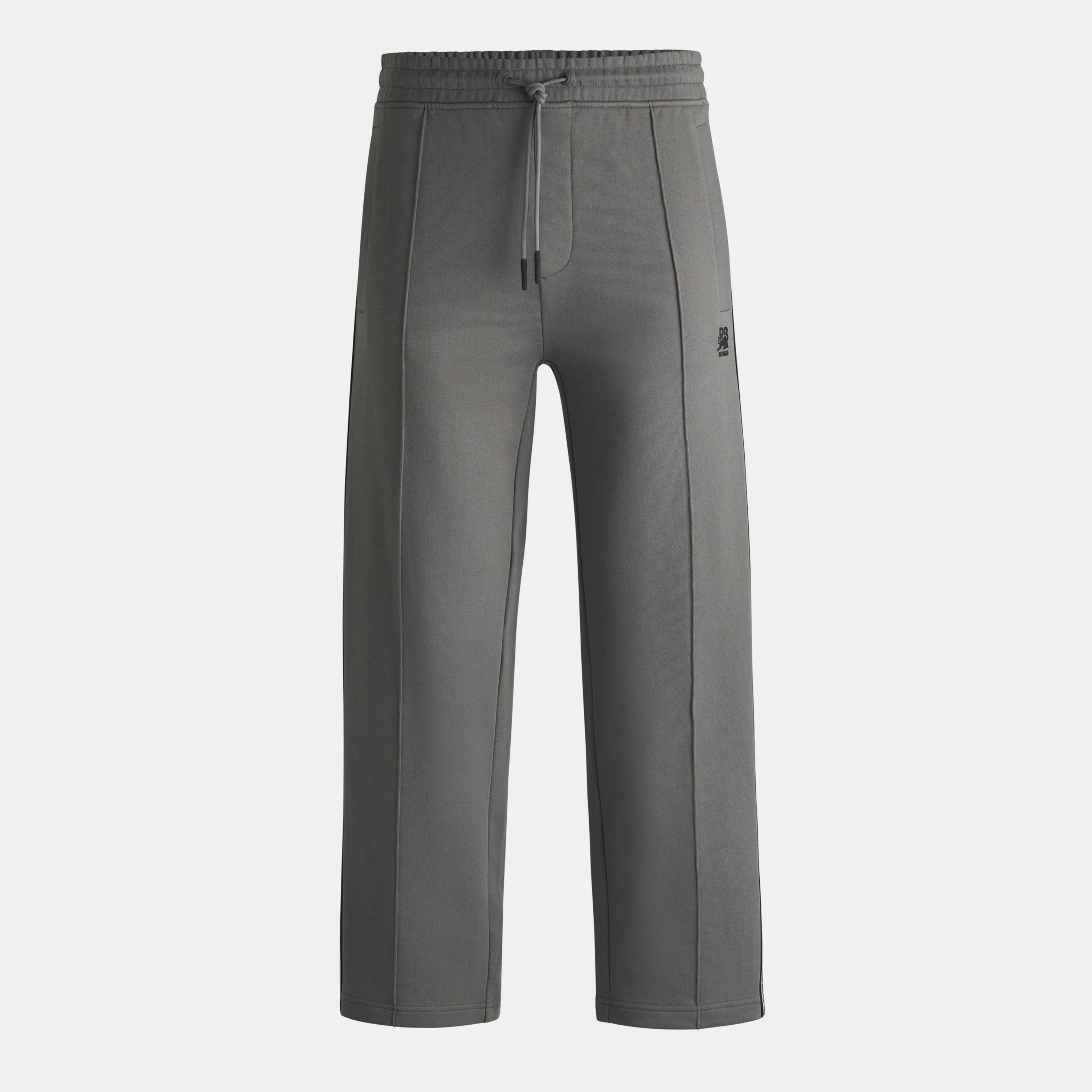 Grey 069 - Hugo - Logo Tape Tracksuit Bottoms - 1