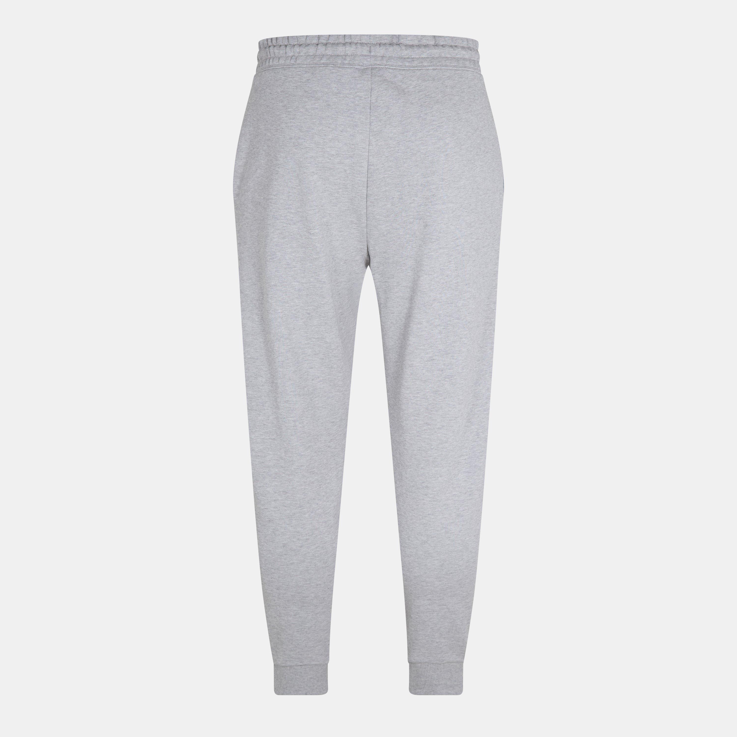 Grey Marl 029 - Hugo - Mens HUGO Bodywear Cotton-terry Tracksuit Bottoms - 2