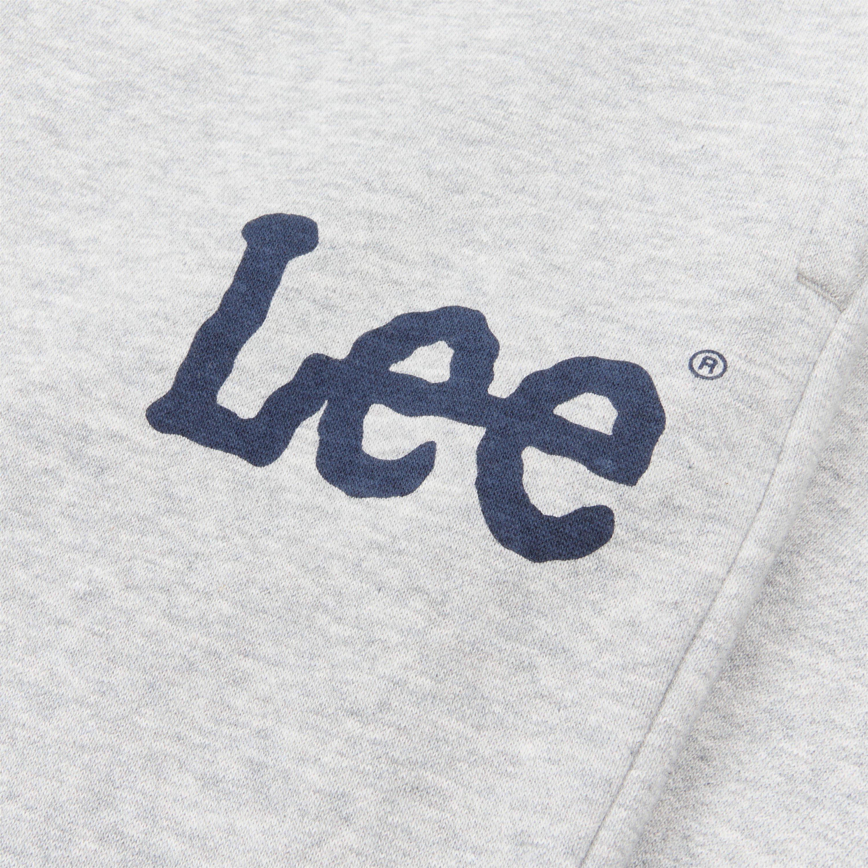 Vntg Grey Hthr - Lee - Kids' Wobbly Graphic Closed Hem Fleece Joggers - 3