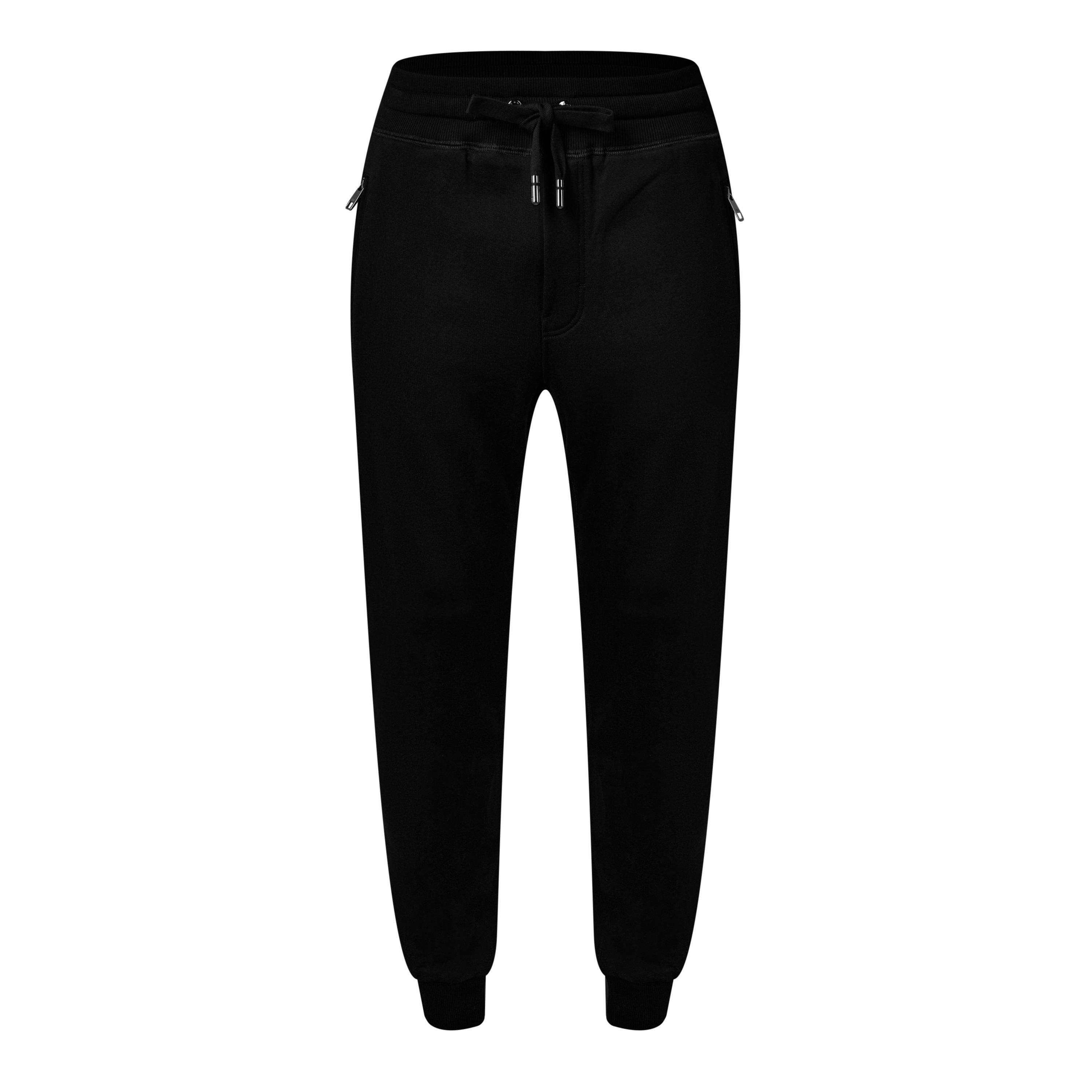 Black - Dolce and Gabbana - Logo Plate Track Pants - 6
