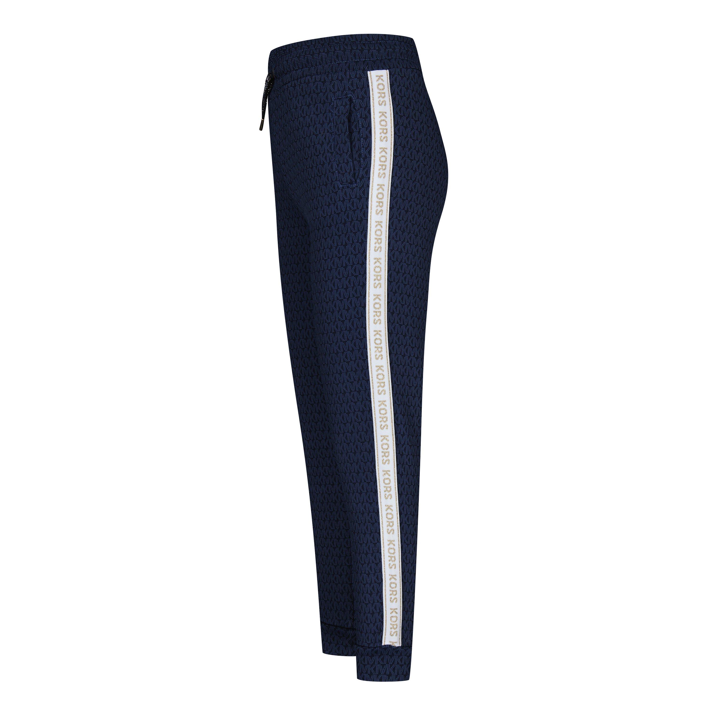 Navy 849 - Michael Kors - Monogram Logo Joggers - 3