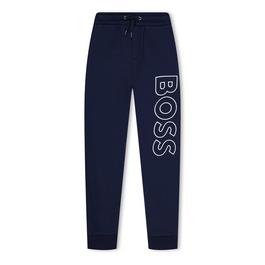 Boss Large Logo Joggers Juniors