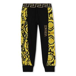 Versace Boys Barocco Print Jogging Bottoms