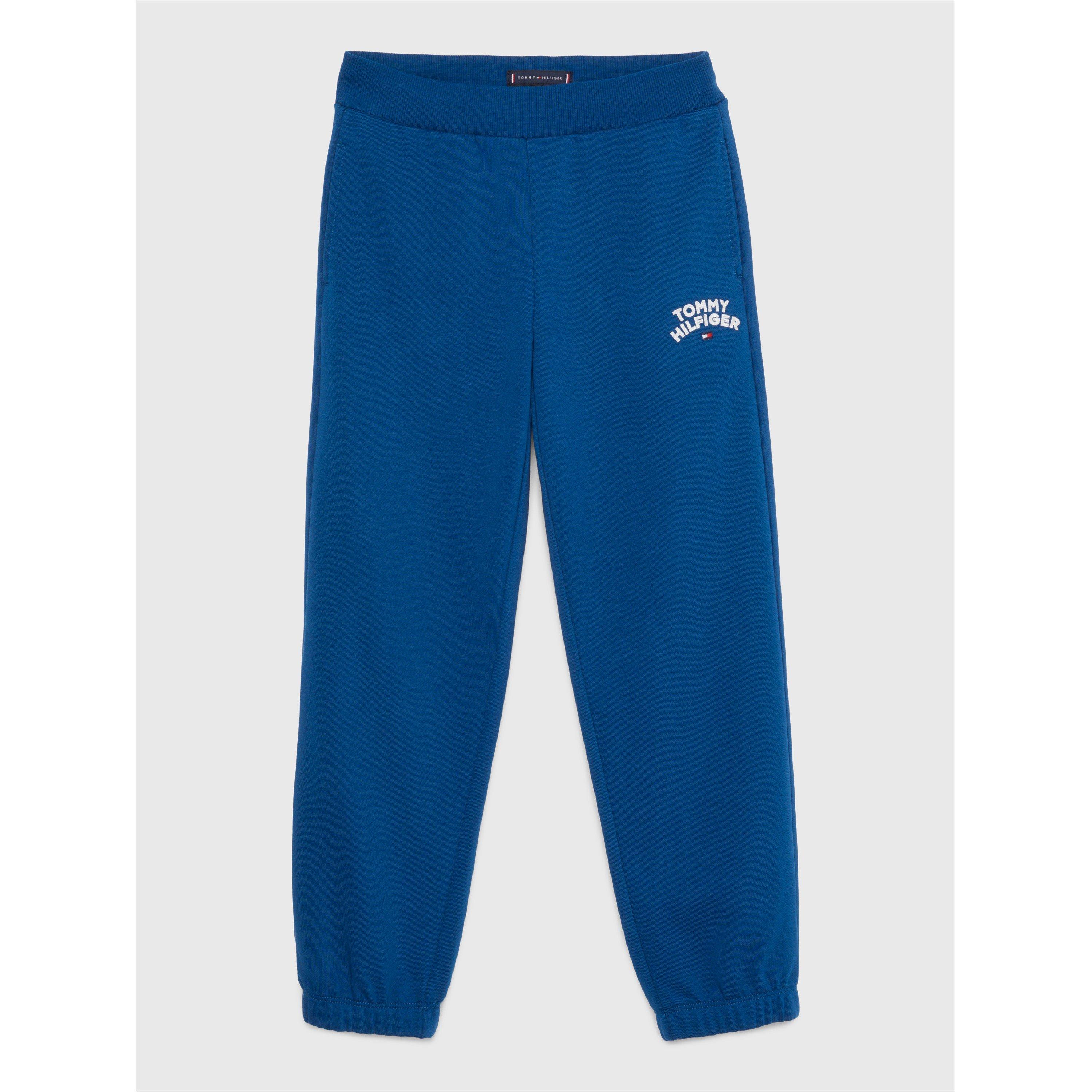 Tommy Hilfiger Boys Logo Embroidery Cuffed Joggers Junior - Indigo C3j - 4Y