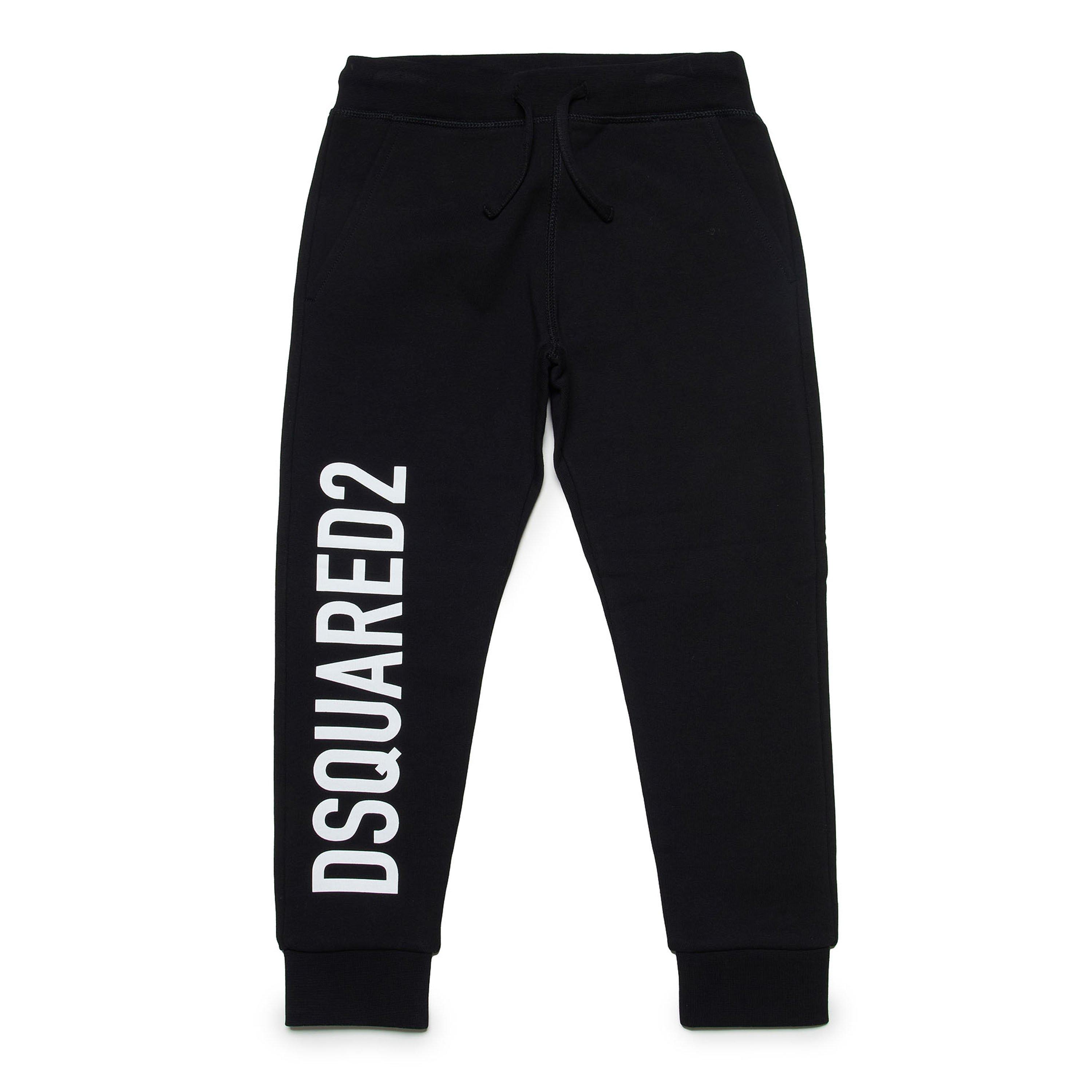 DSQUARED2 dean fit logo shorts outlet sweats track joggers drop crotch kangaroo pocket