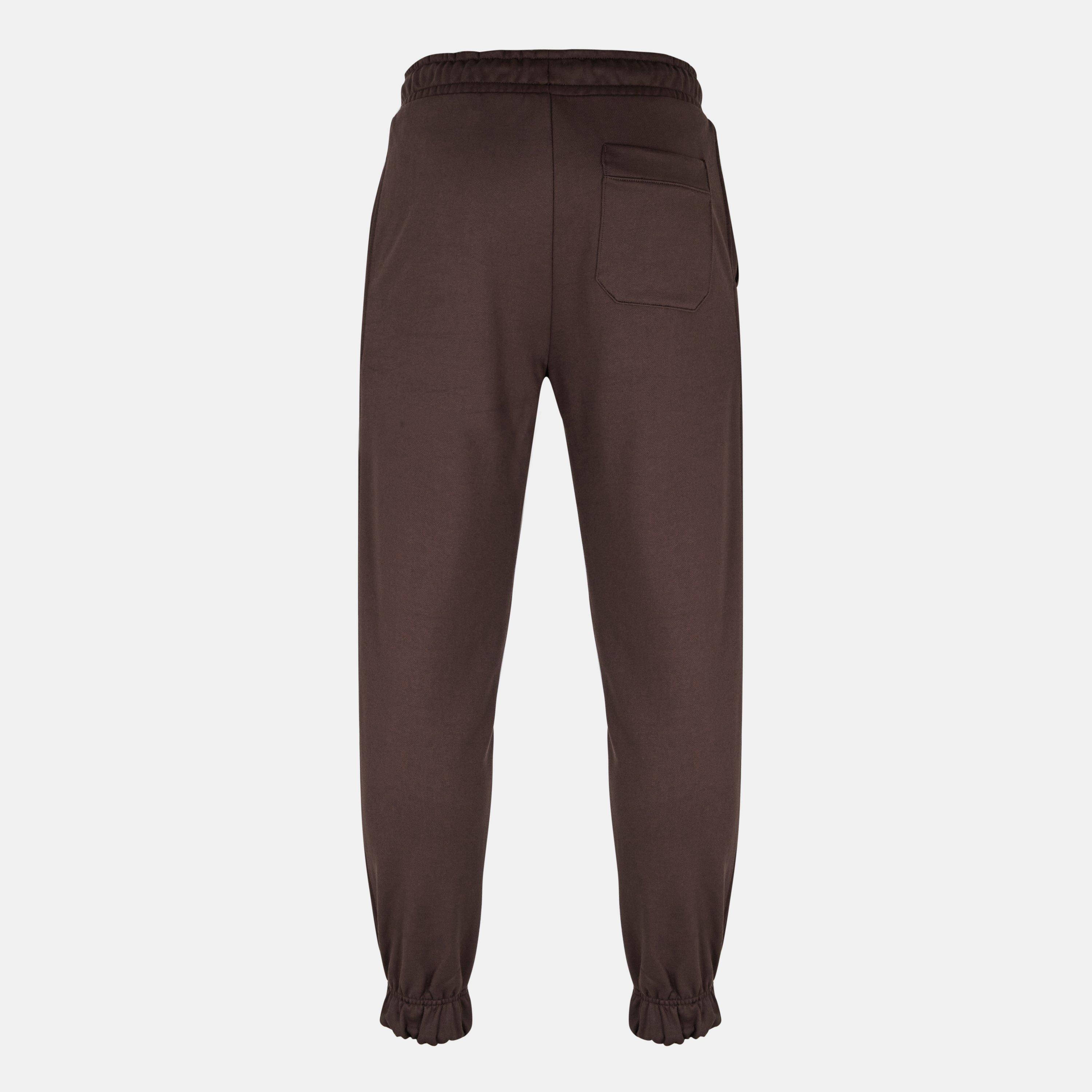 Hugo Men's Cuffed Fleece Tapered Fit Joggers - Dark Brown 201 - L