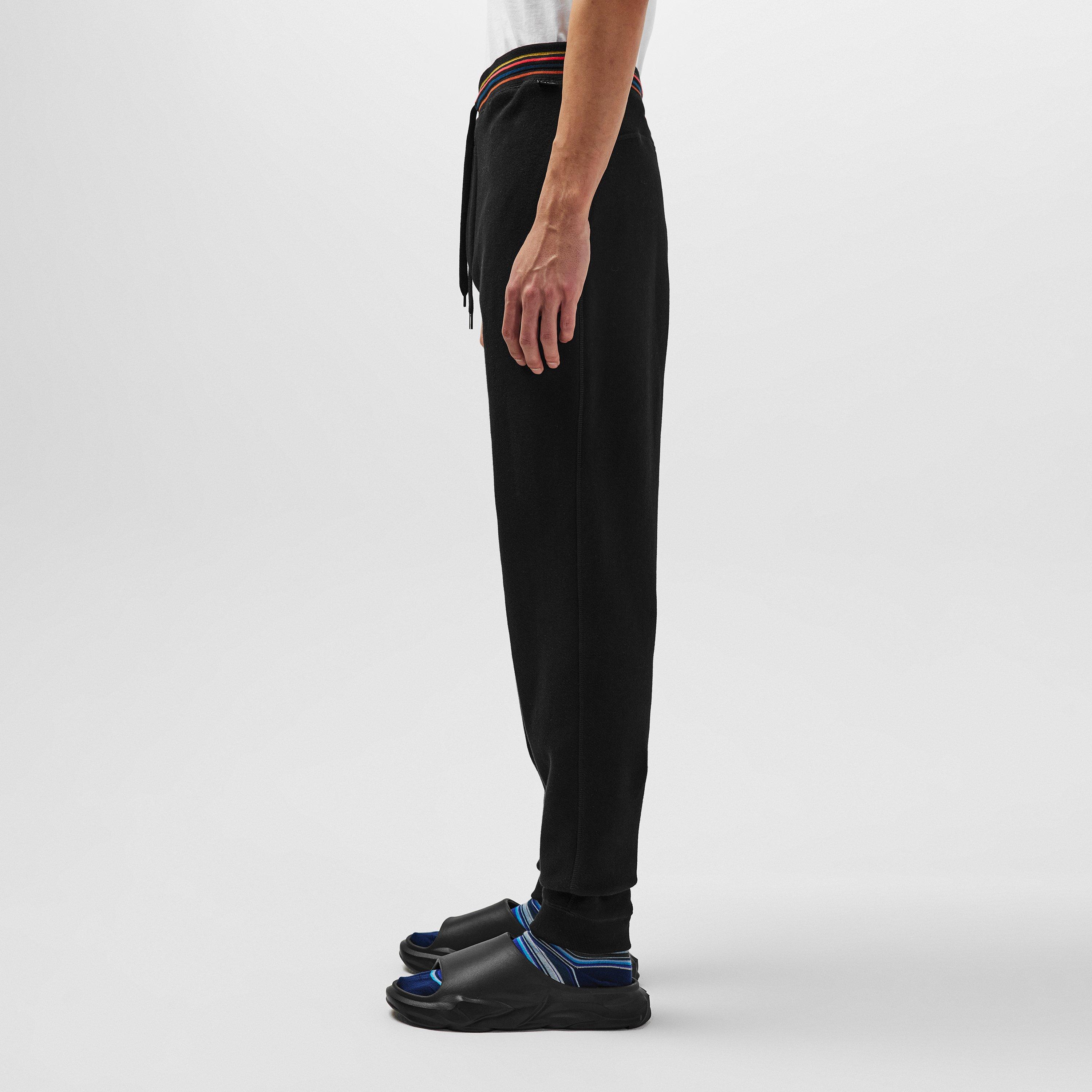 Black 79 - Paul Smith - Artist Ribbed Jogging Bottoms - 2