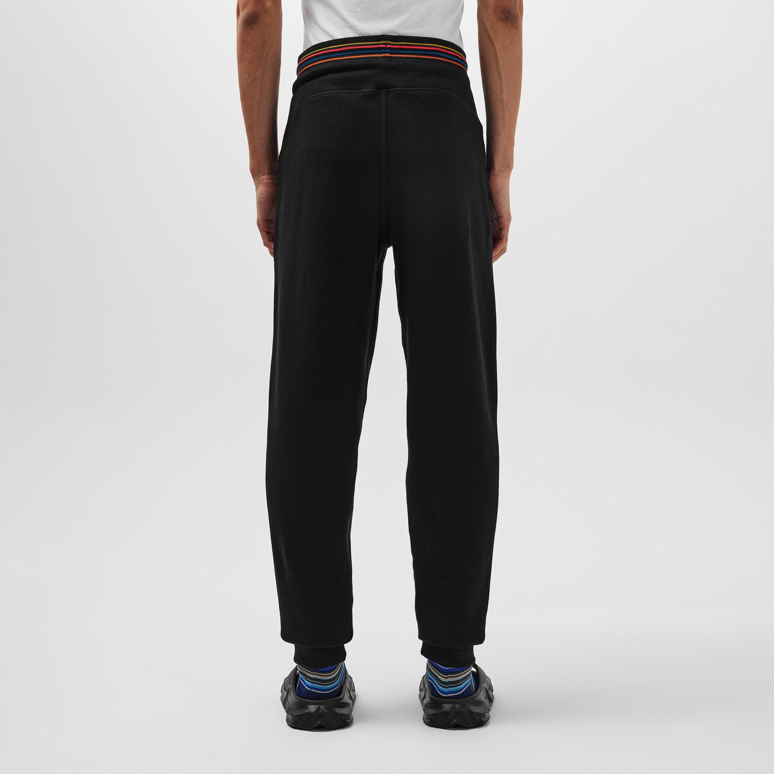 Black 79 - Paul Smith - Artist Ribbed Jogging Bottoms - 3