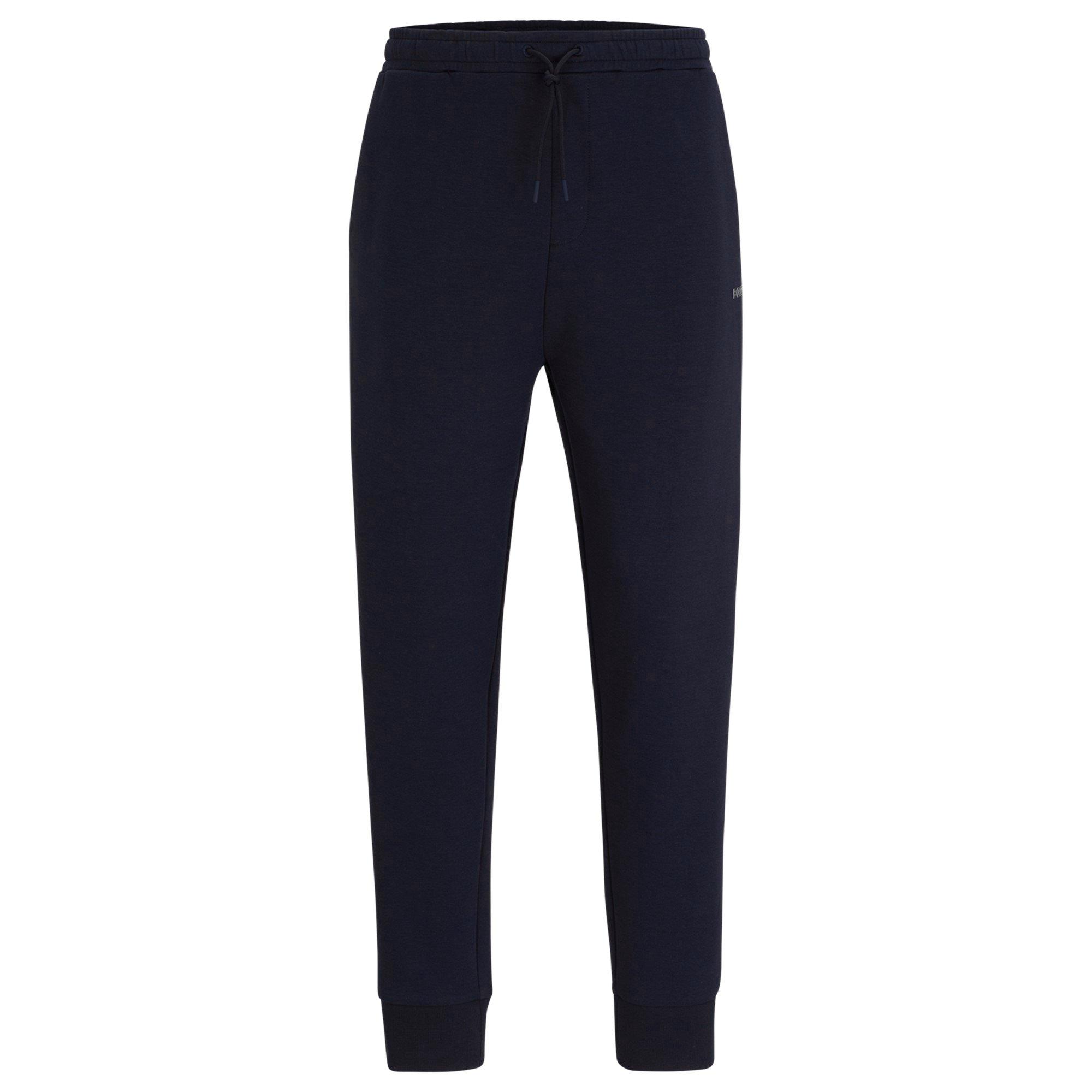 Boss Men's Hadiko Joggers with Drawstring Waistband - Navy 402 - XL