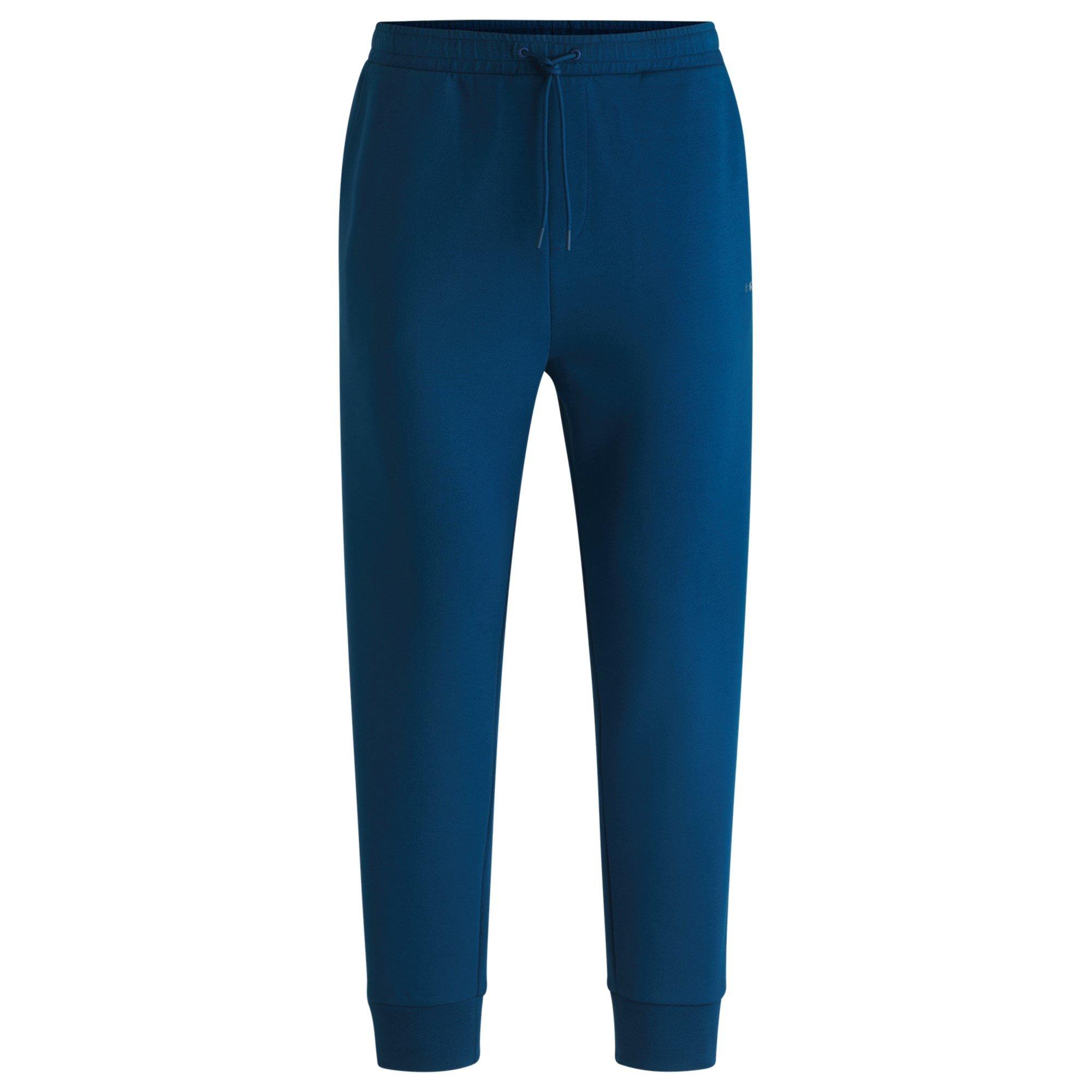 Boss Men's Hadiko Joggers With Drawstring Waistband - Open Blue 494 - L