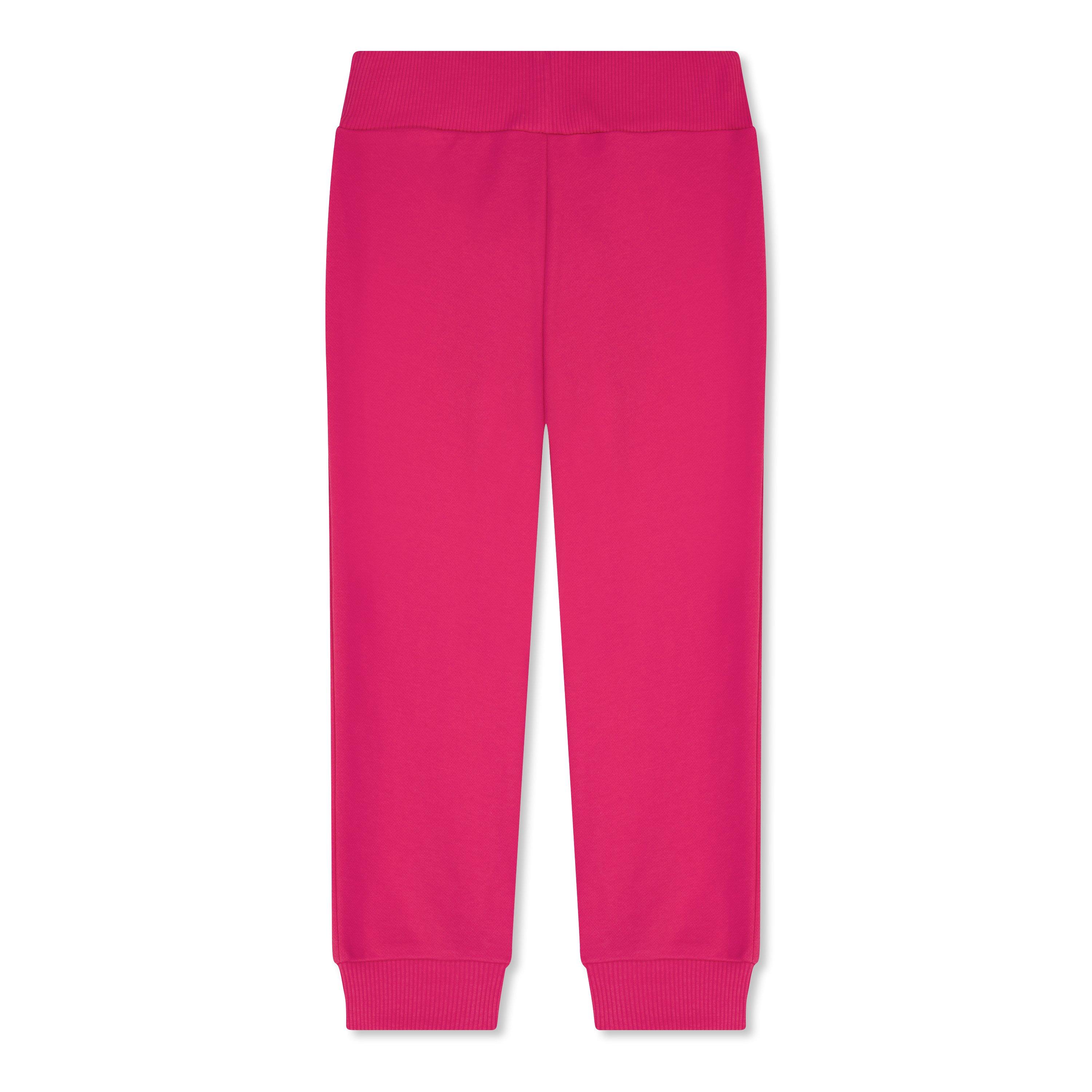 Fuchsia 50D - Missoni - Kids' Zigzag Logo Closed Hem Fleece Joggers - 2