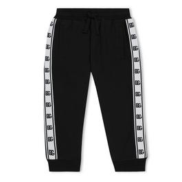 Dolce and Gabbana Juniors Logo Tape Jogging Bottoms