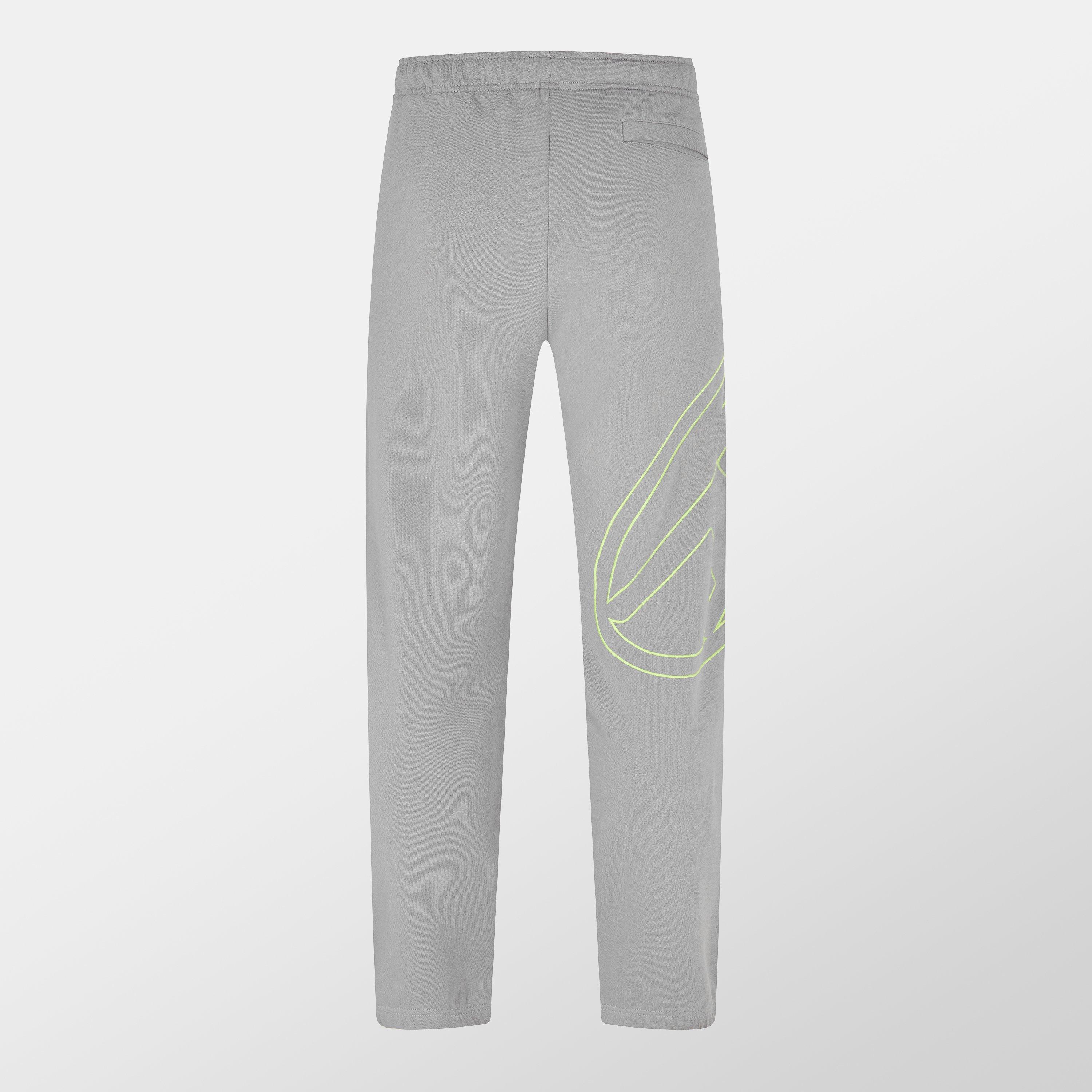 Frost Gray - Diesel - Men's Closed Hem Fleece Jogging Bottoms - 2