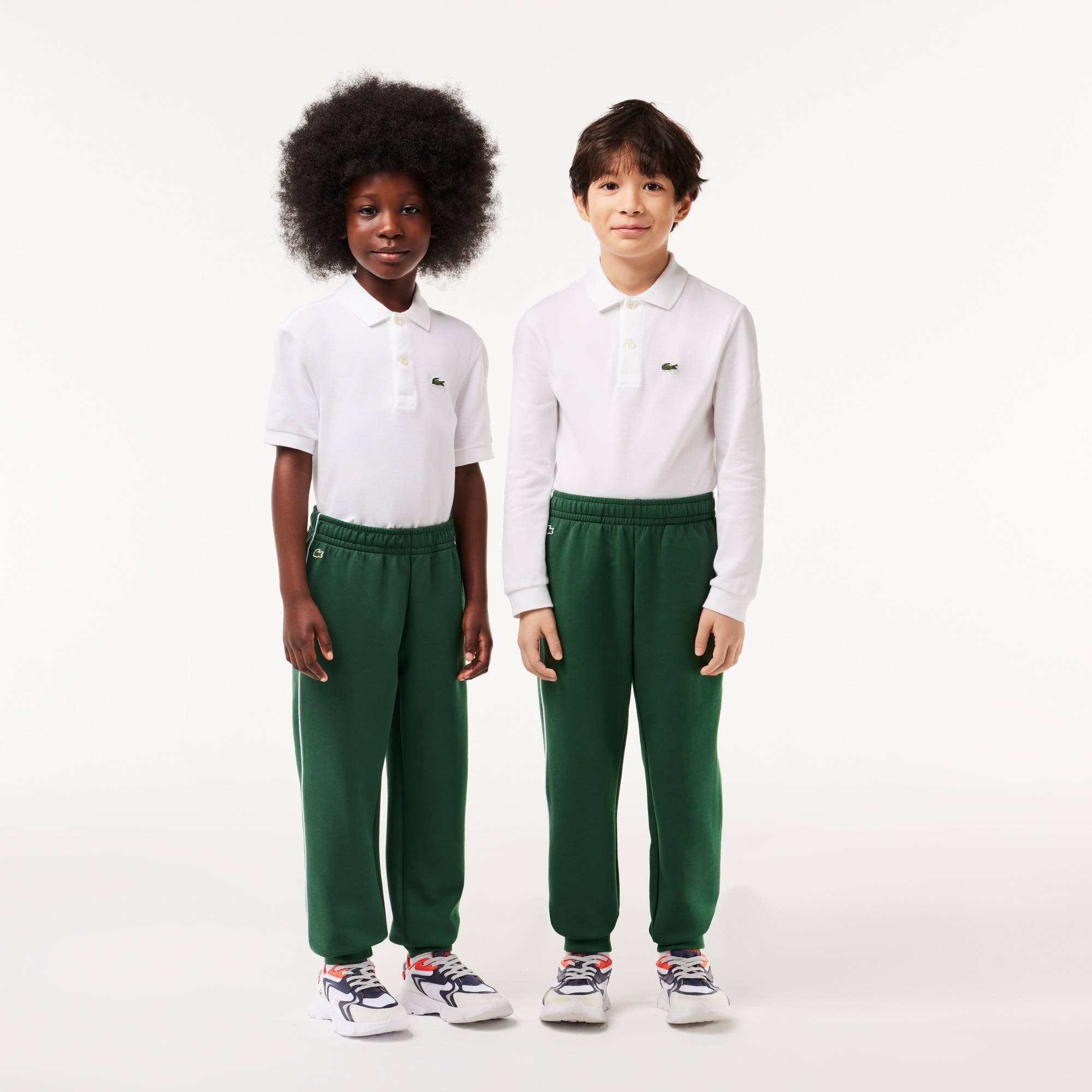 Grøn 132 - Lacoste - Paris Piqué Joggers Juniors - 2
