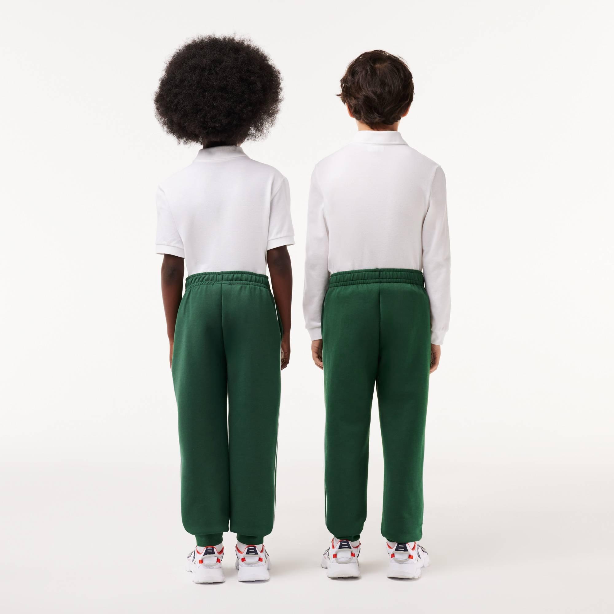 Grøn 132 - Lacoste - Paris Piqué Joggers Juniors - 3