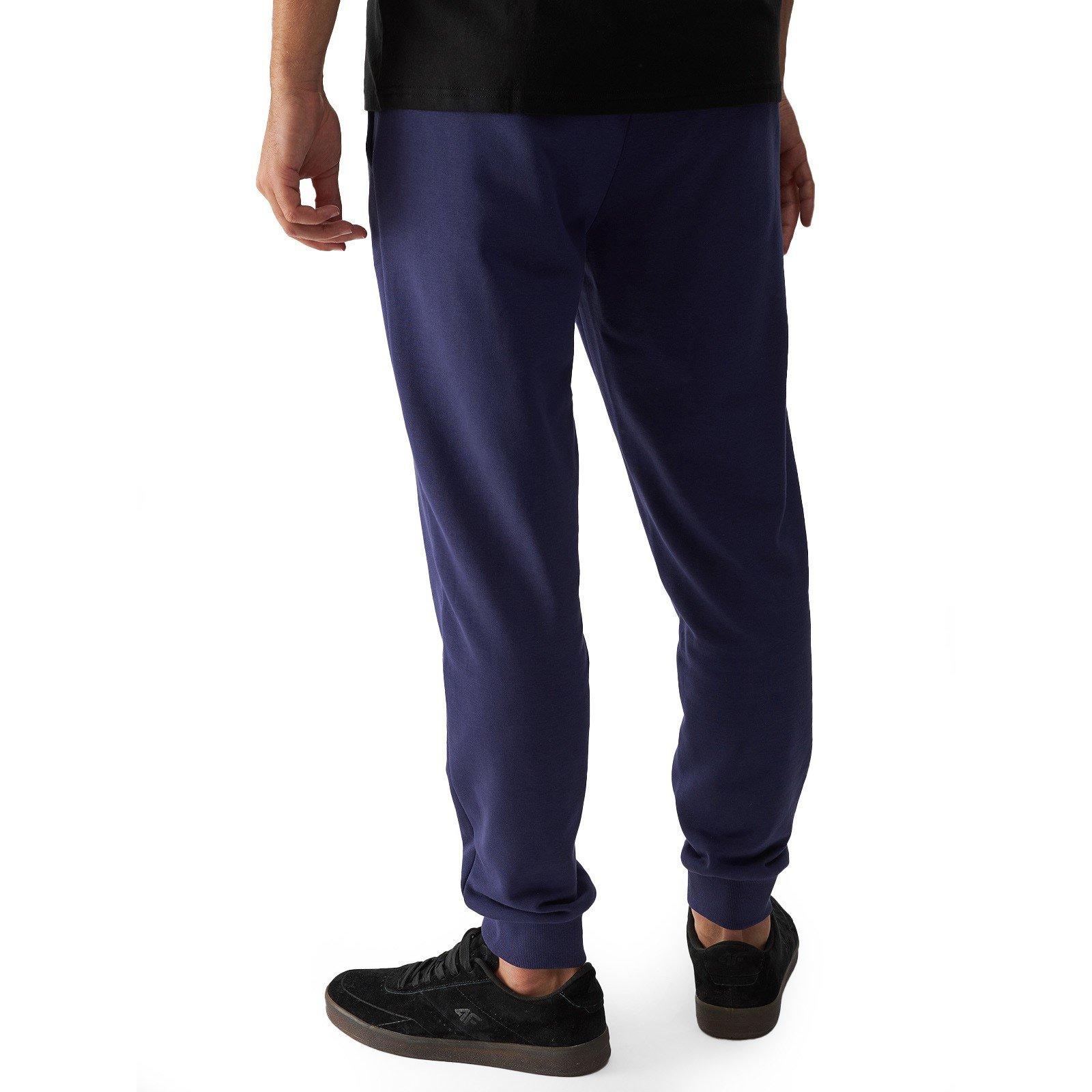 Navy - 4F - Cuffed Joggers - 2