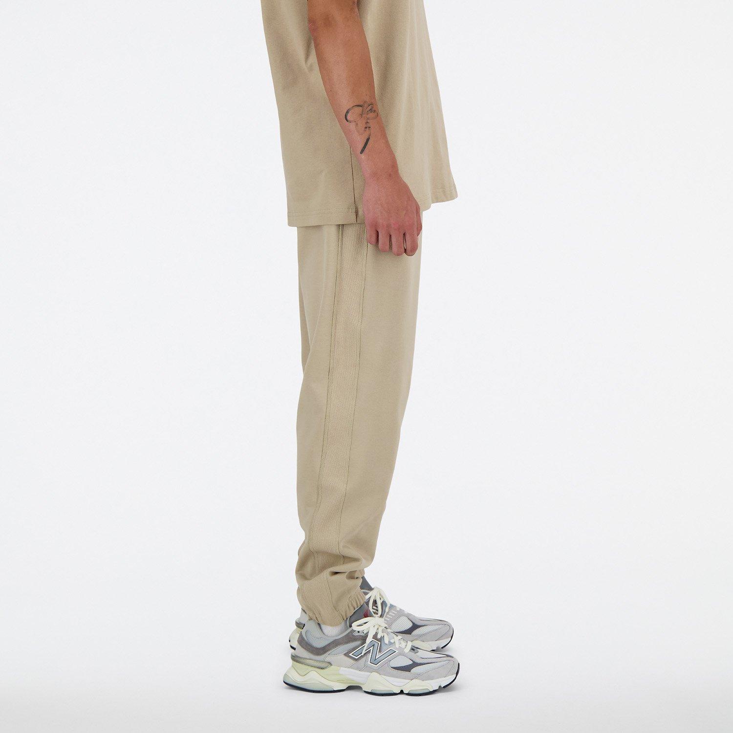 Marrón - New Balance - Men's Closed Hem Fleece Joggers - 3