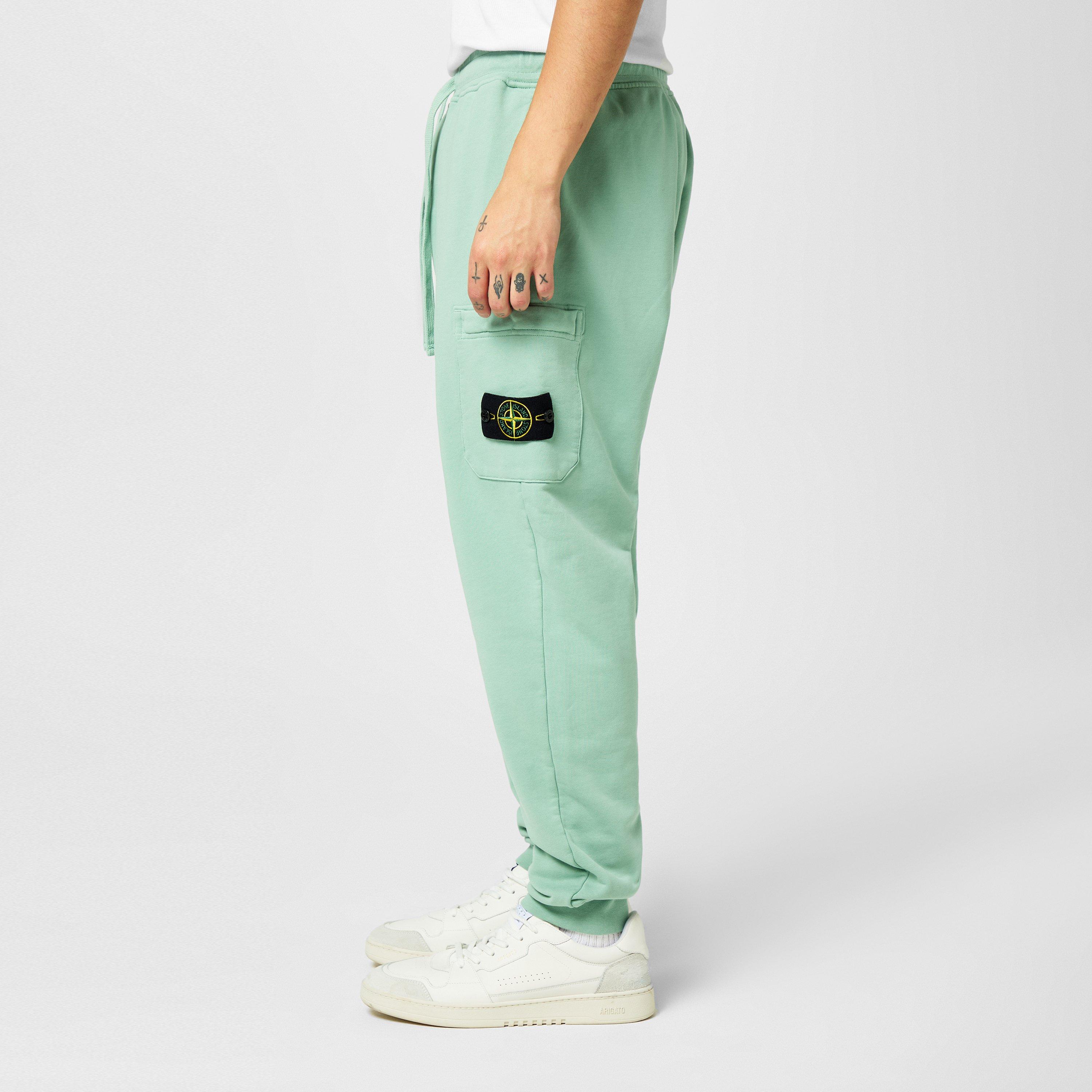 Stone Island | Cargo Sweatpants | Closed Hem Fleece Jogging