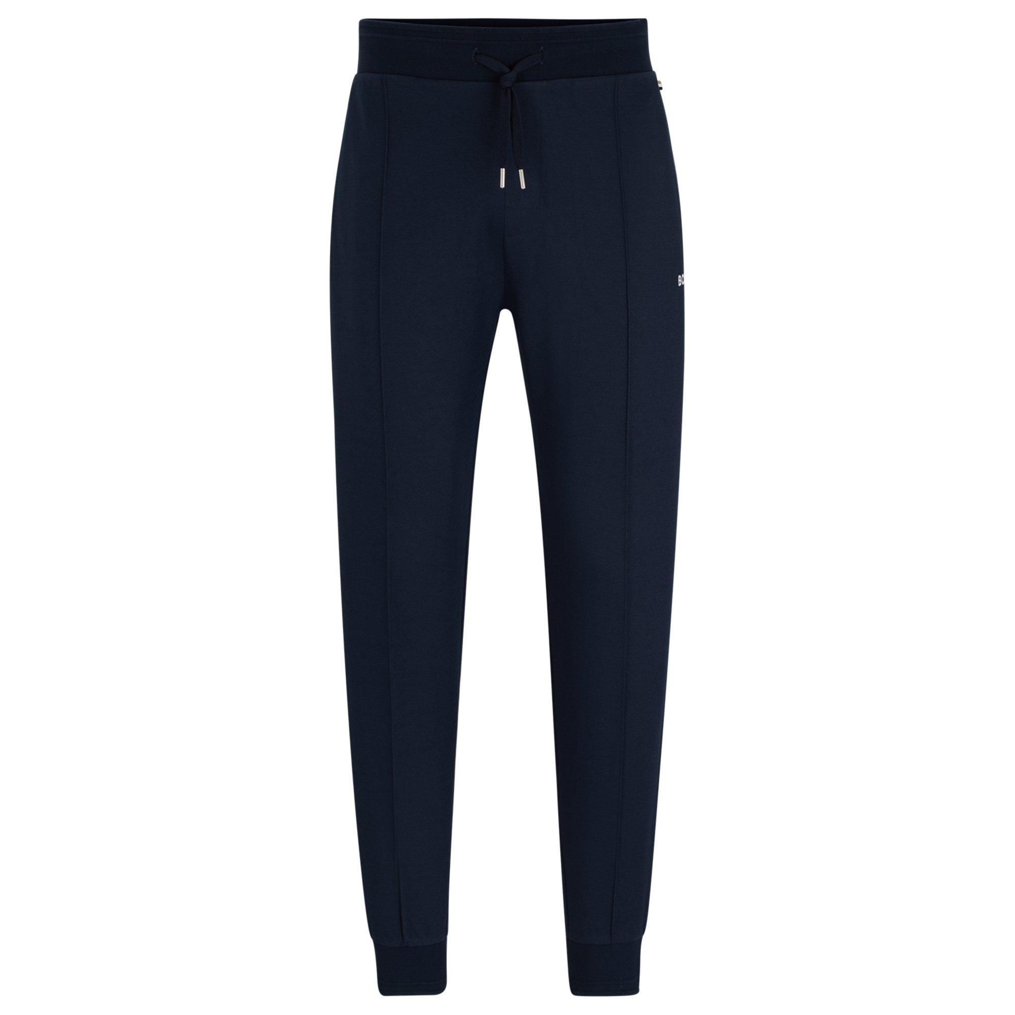 Dunkelblau 403 - Boss - Men's HBW Closed Hem Fleece Tracksuit Jogger - 5
