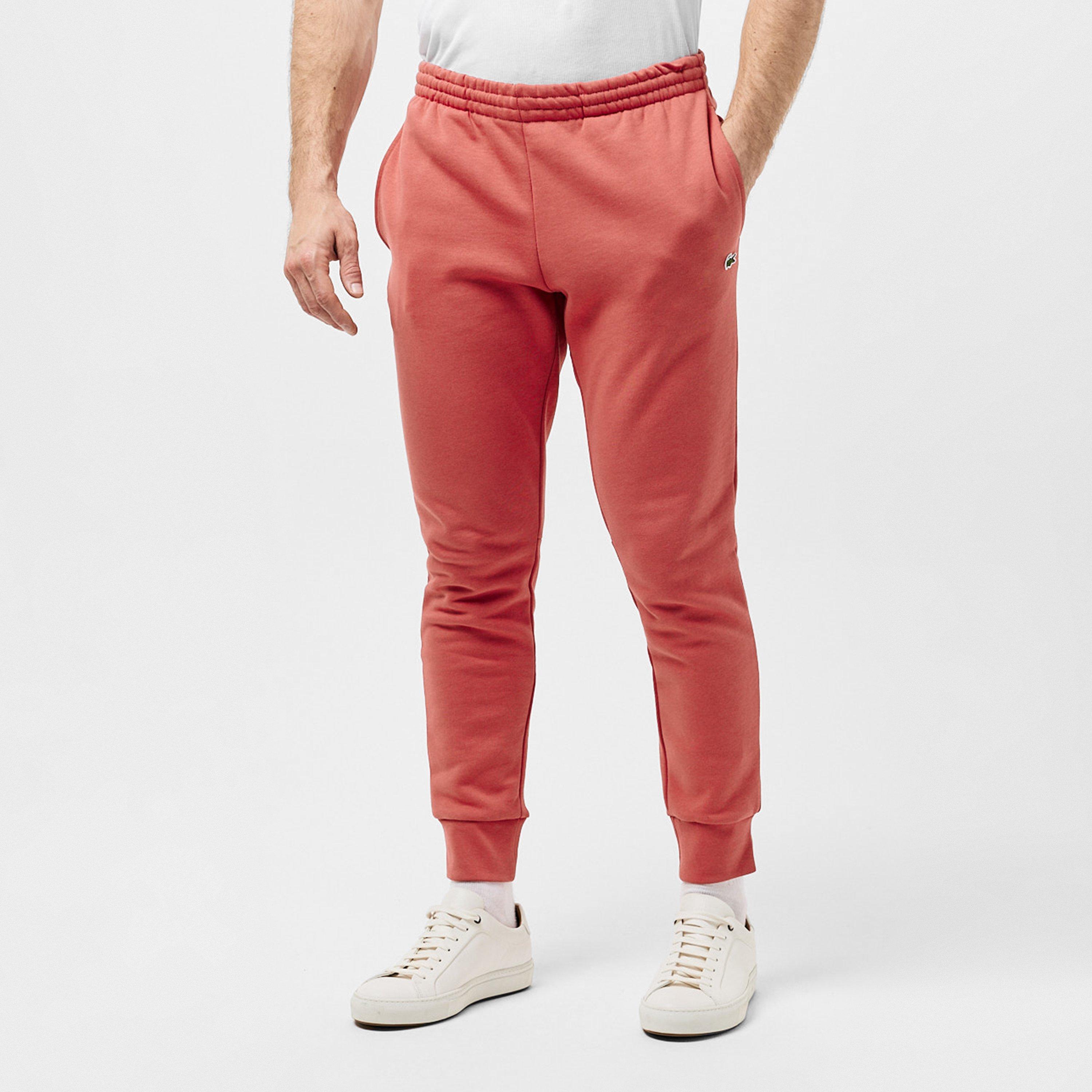 Sierra Red - Lacoste - Fleece Tracksuit Bottoms - 3
