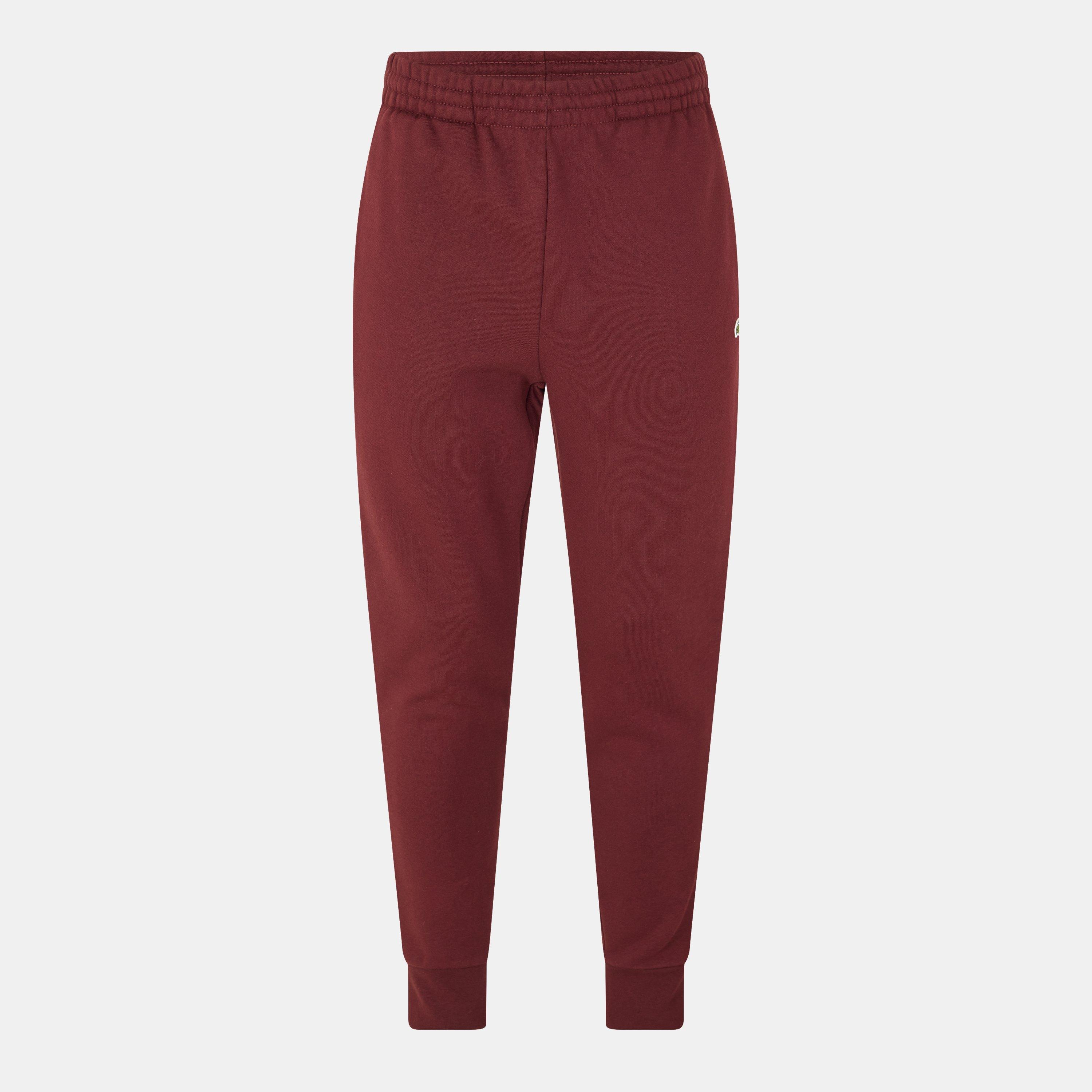 Lacoste Men's Fleece Tracksuit Bottoms - Expresso - XS