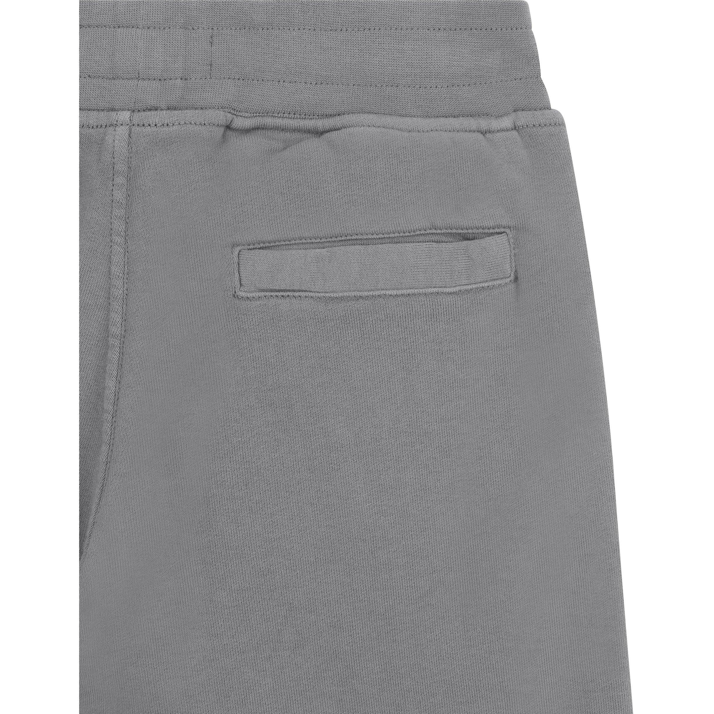 Grey V0M64 - Stone Island - Badge Fleece Jogging Bottoms Juniors - 4