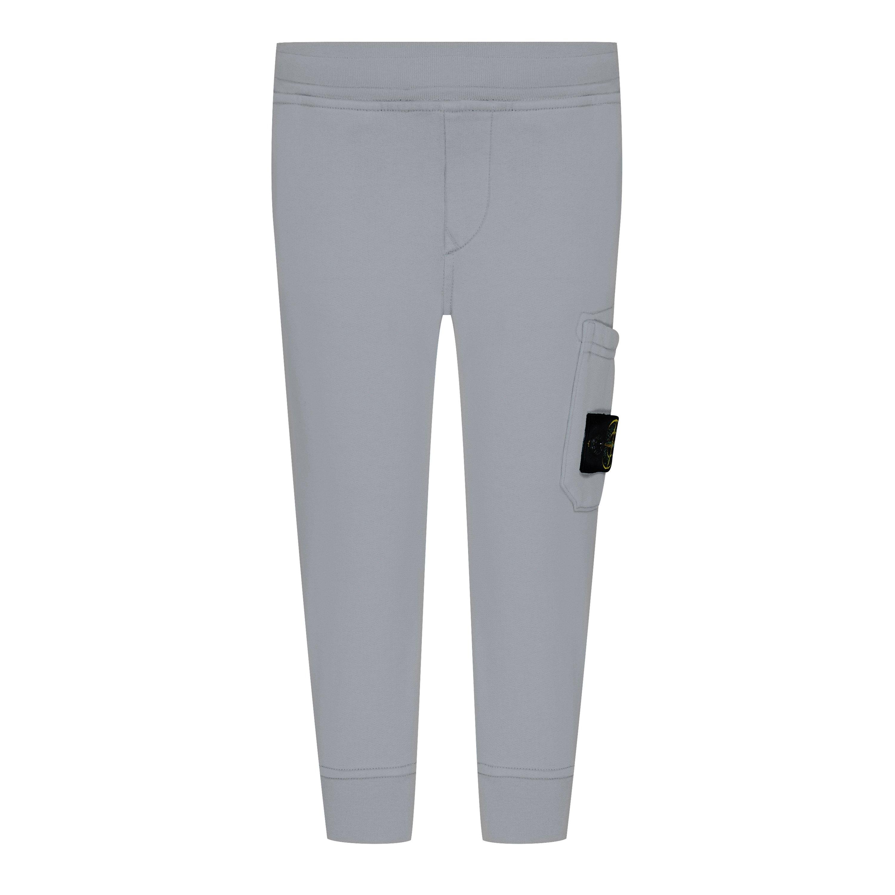 Perla V0061 - Stone Island - Badge Fleece Jogging Bottoms Juniors - 1