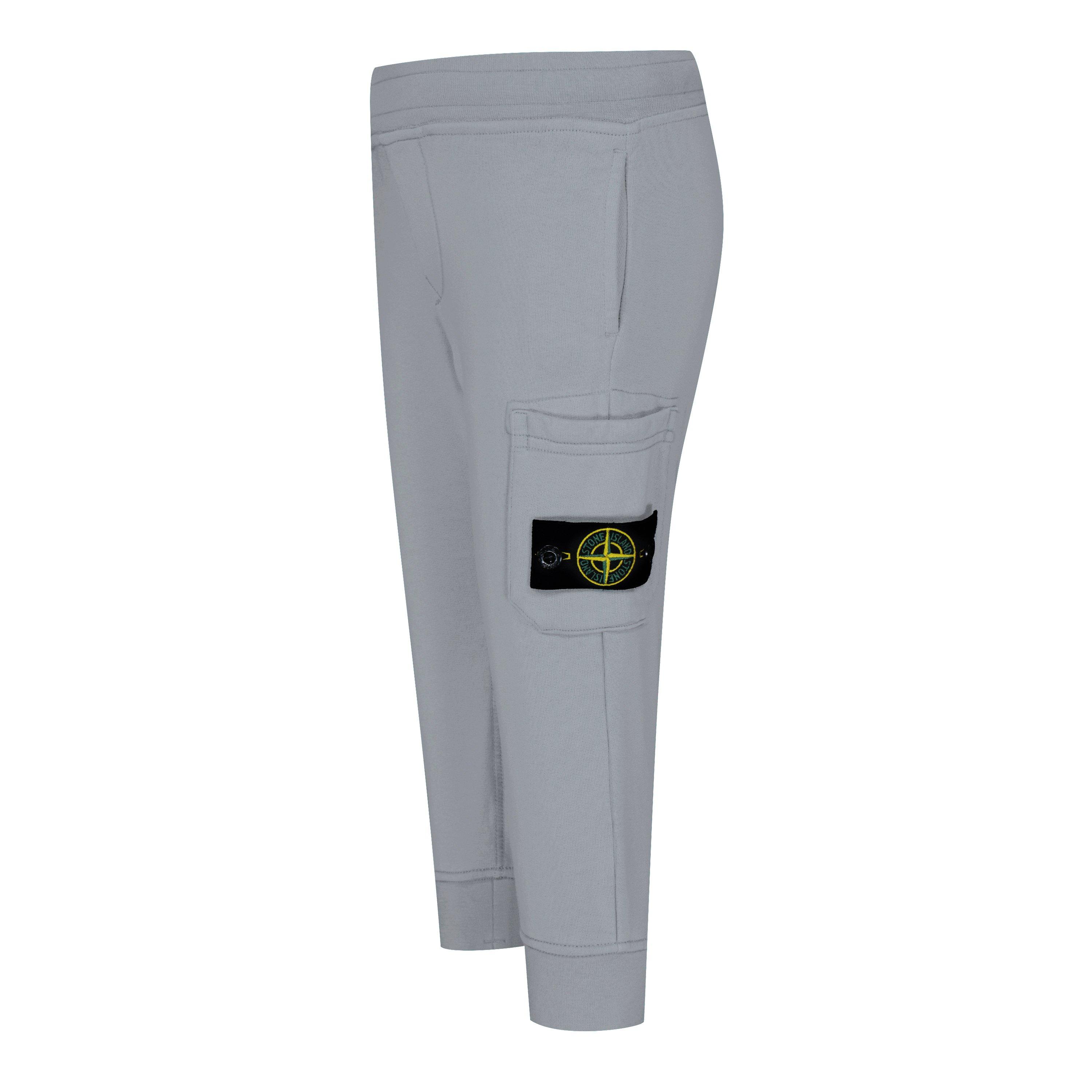Perla V0061 - Stone Island - Badge Fleece Jogging Bottoms Juniors - 3