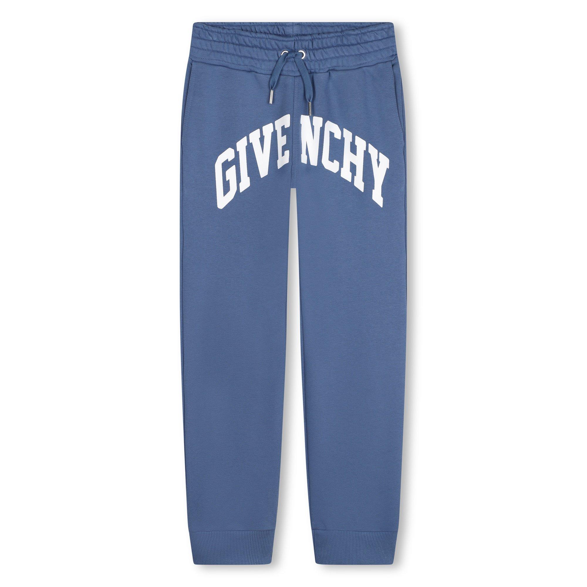 Givenchy  Kids Varsity Logo Jogging Bottoms Junior - Blue 81A - 14Y