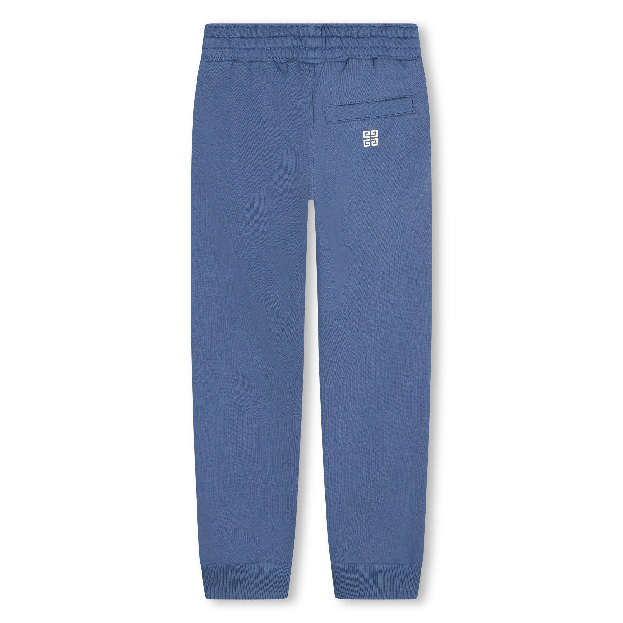 Blue 81A - GIVENCHY - Varsity Logo Jogging Bottoms Junior - 2