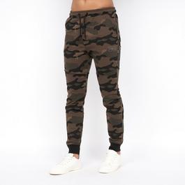 Crosshatch CH Merton Camo Jogers Mens