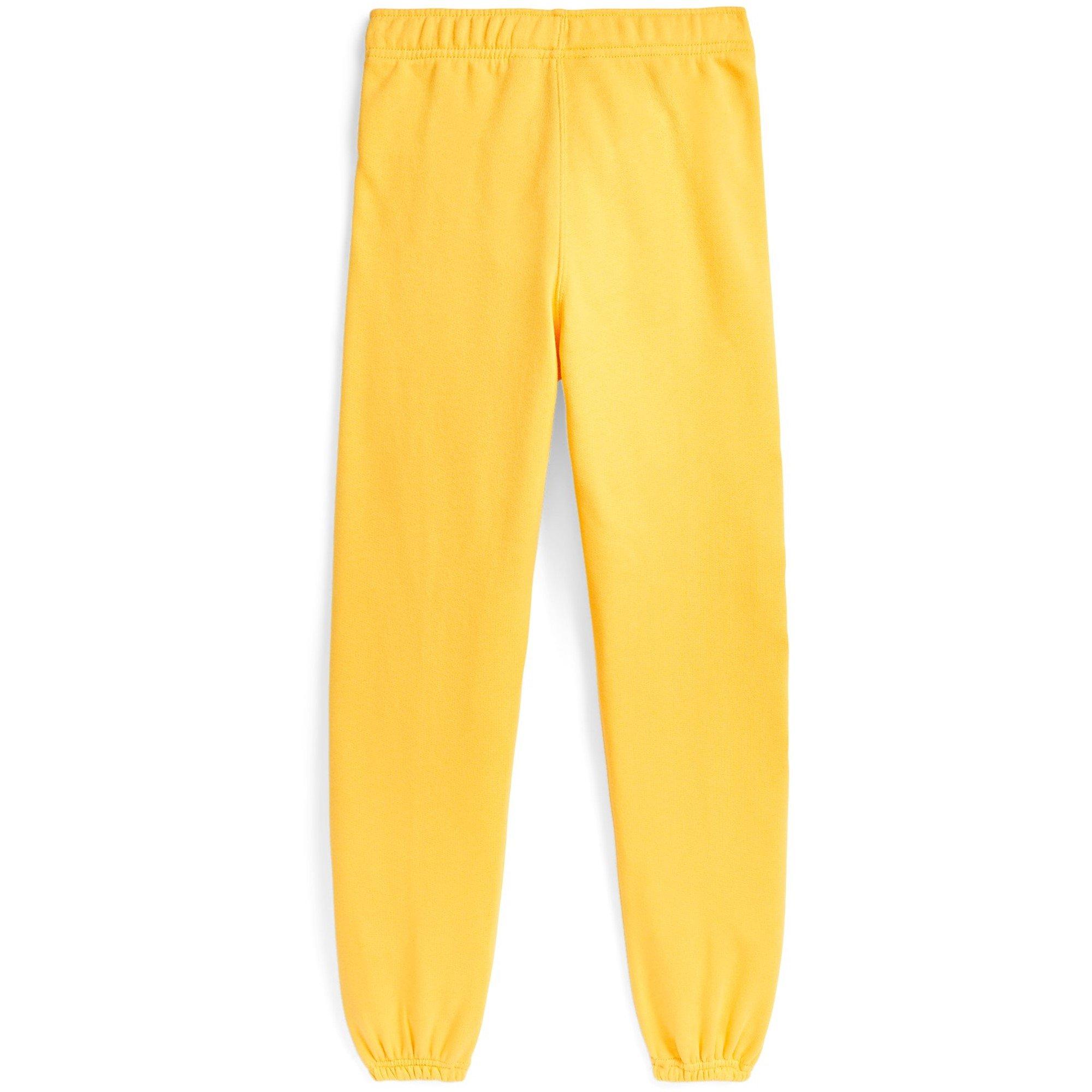 Chrome Yellow - Polo Ralph Lauren - Logo Terry Jogging Bottoms - 2