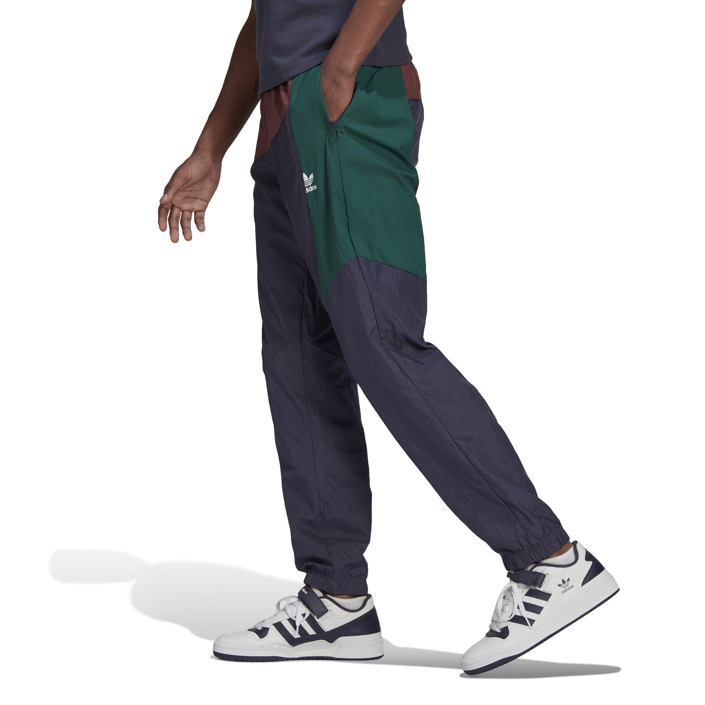 Navy - adidas Originals - Men's Closed Hem Fleece Jogging Bottoms - 5