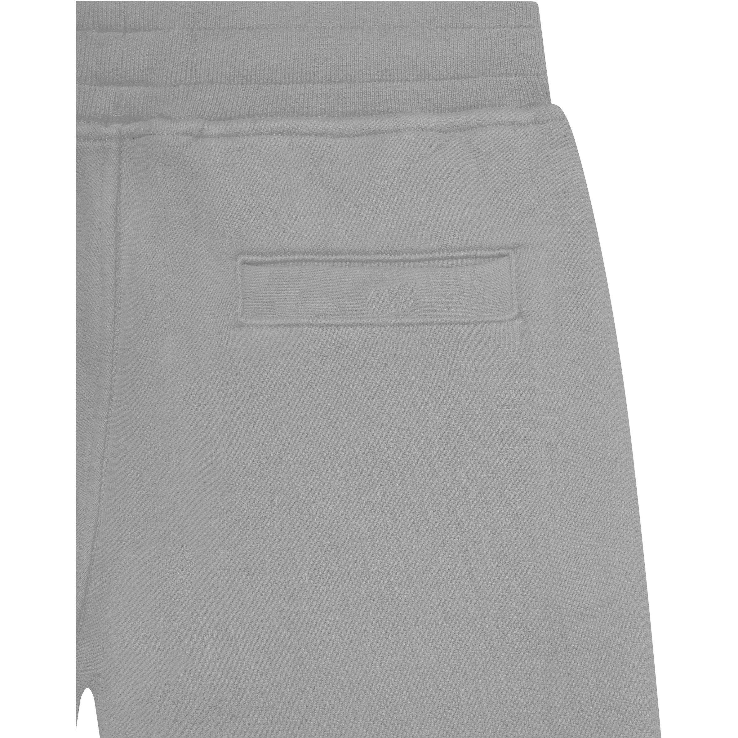 Grey Mel V0M64 - Stone Island - Patch Cotton Jersey Jogging Bottoms Juniors - 3