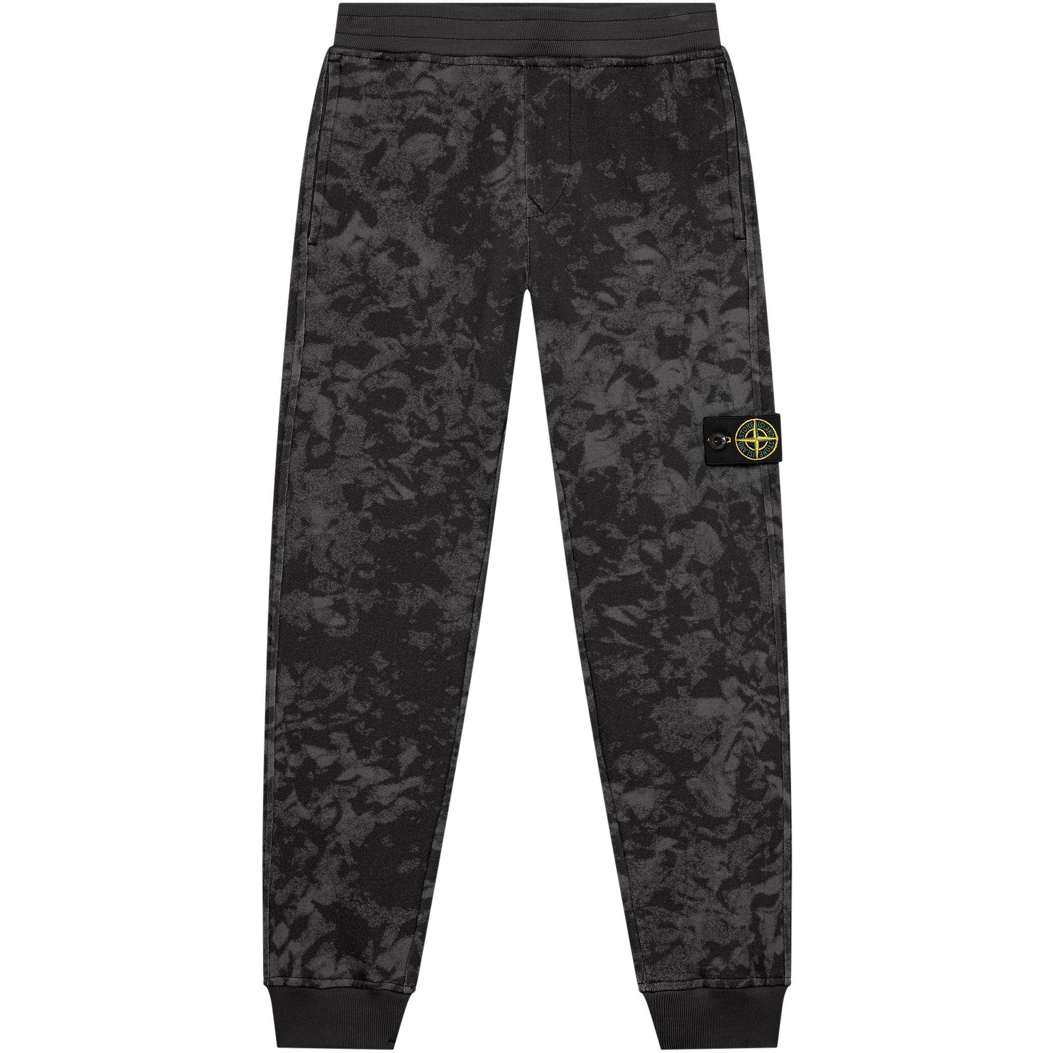 Stone Island Camo Joggers Juniors - Black V0029 - 4 Years