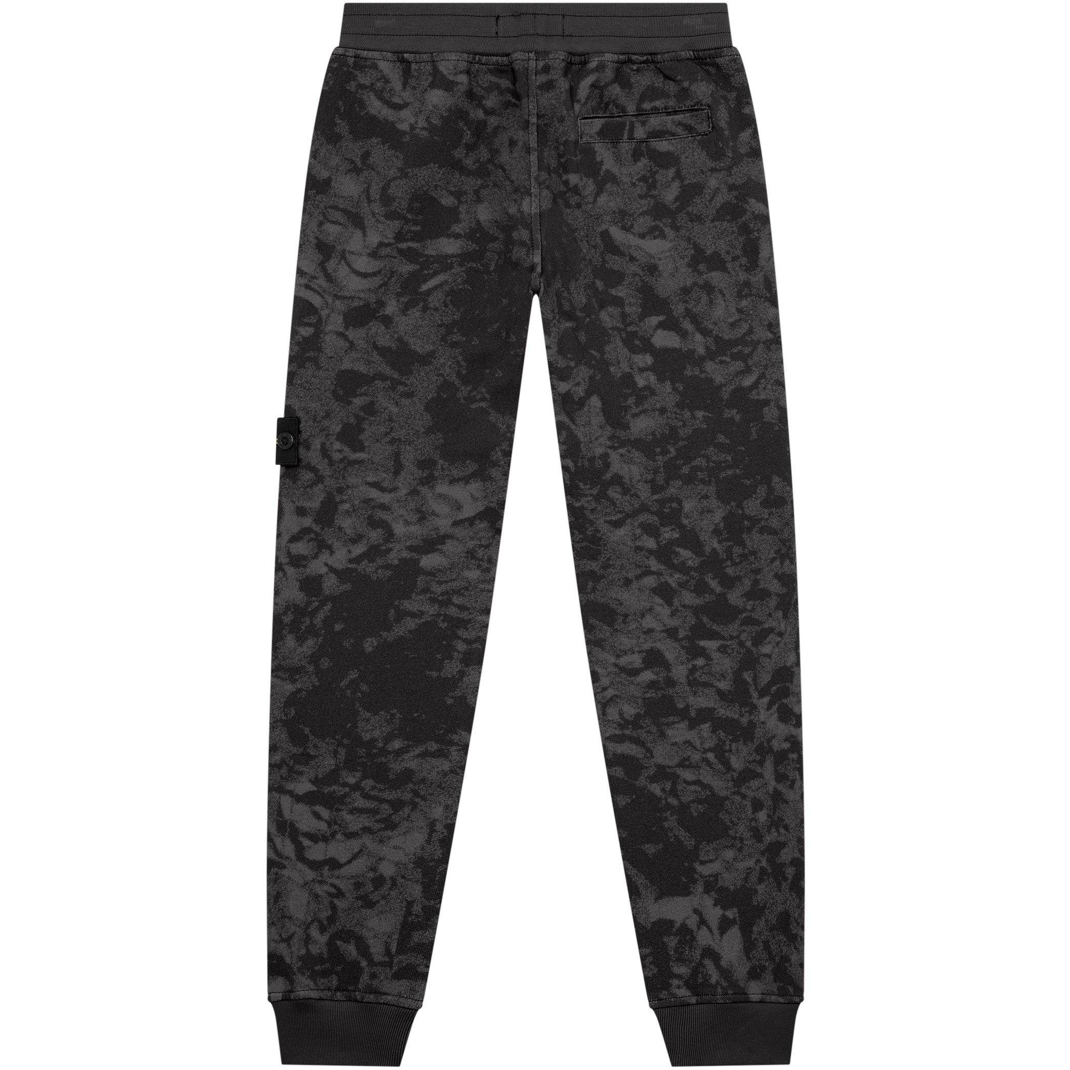 Black V0029 - Stone Island - Camo Joggers Juniors - 2