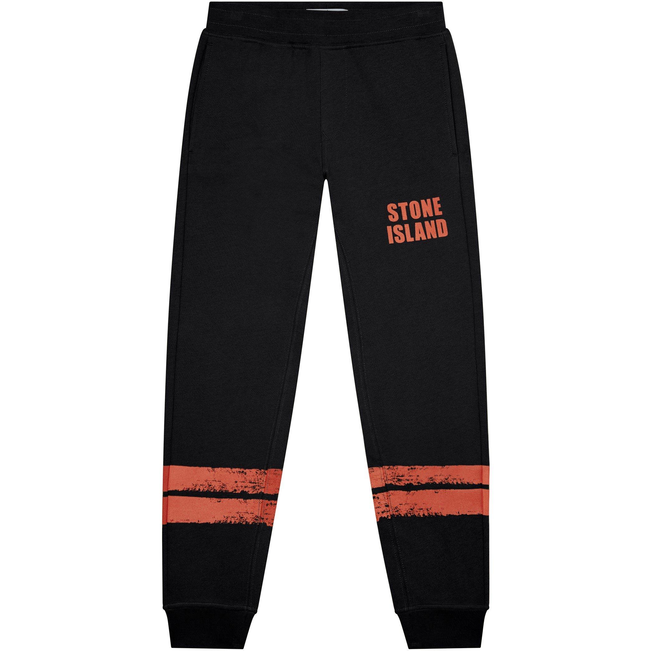 Black V0029 - Stone Island - Ref Stripe Joggers - 1