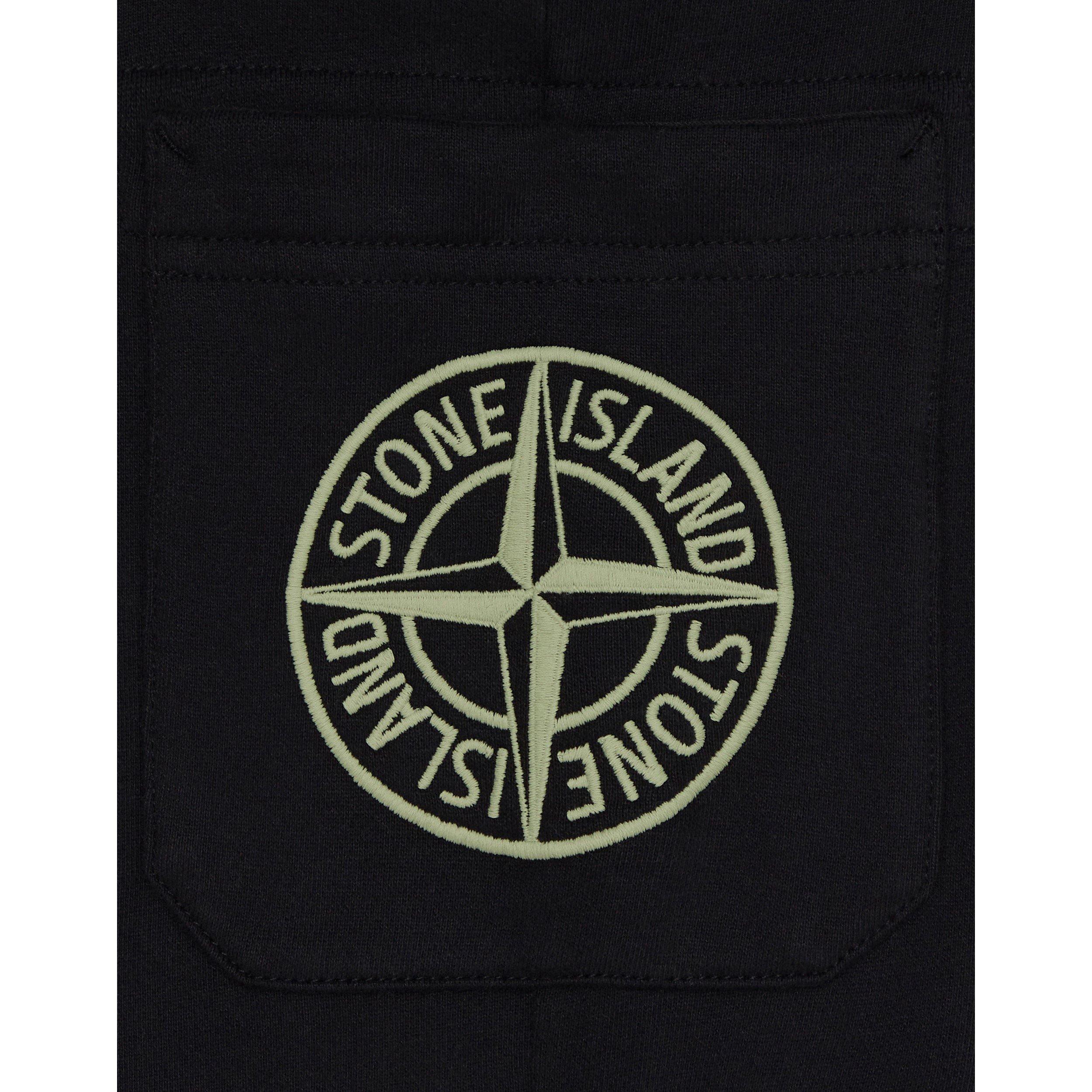 Black V0029 - Stone Island - Compass Joggers Juniors - 4