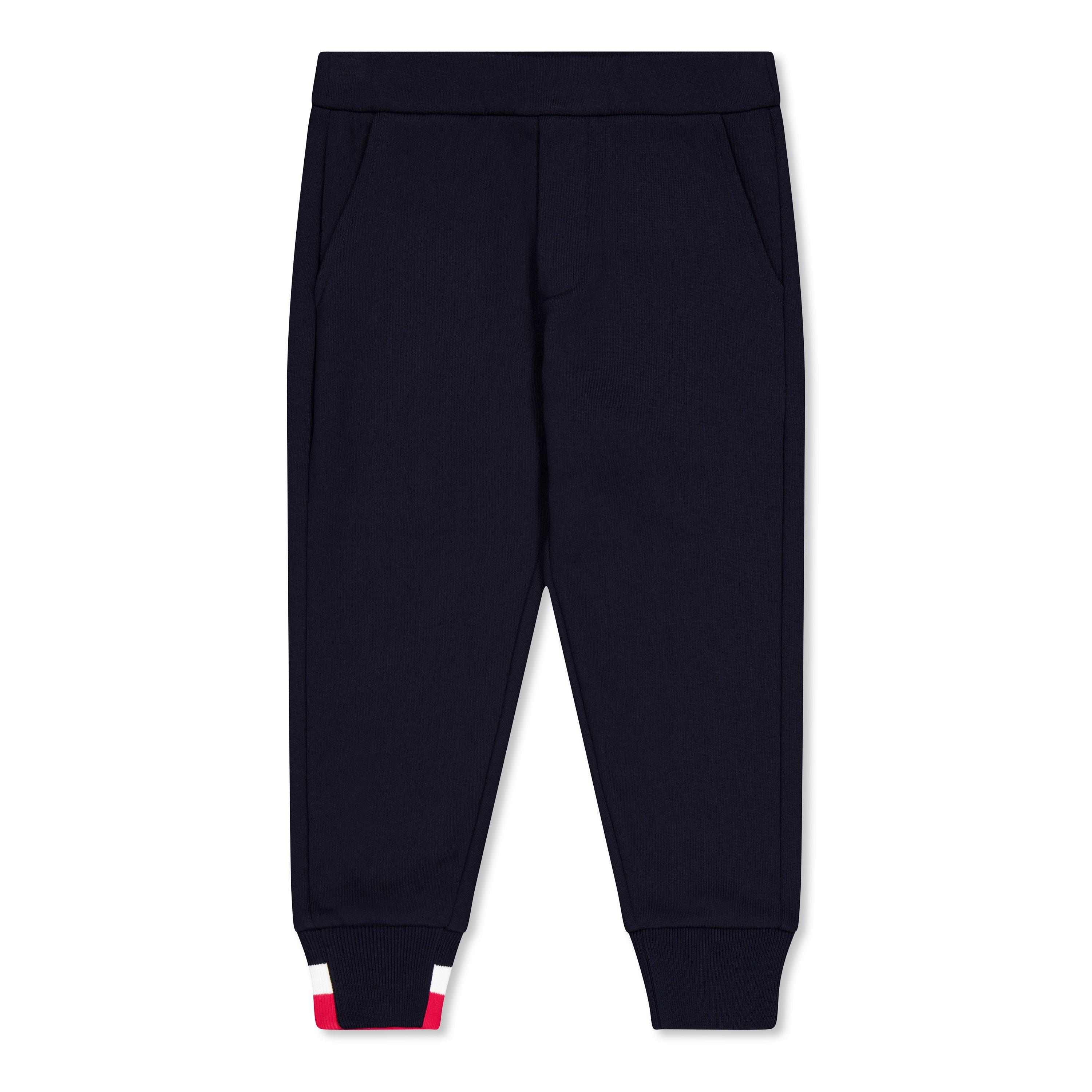 Moncler Tricolour Logo Jogging Bottoms Juniors - Navy 778 - Size 12Y