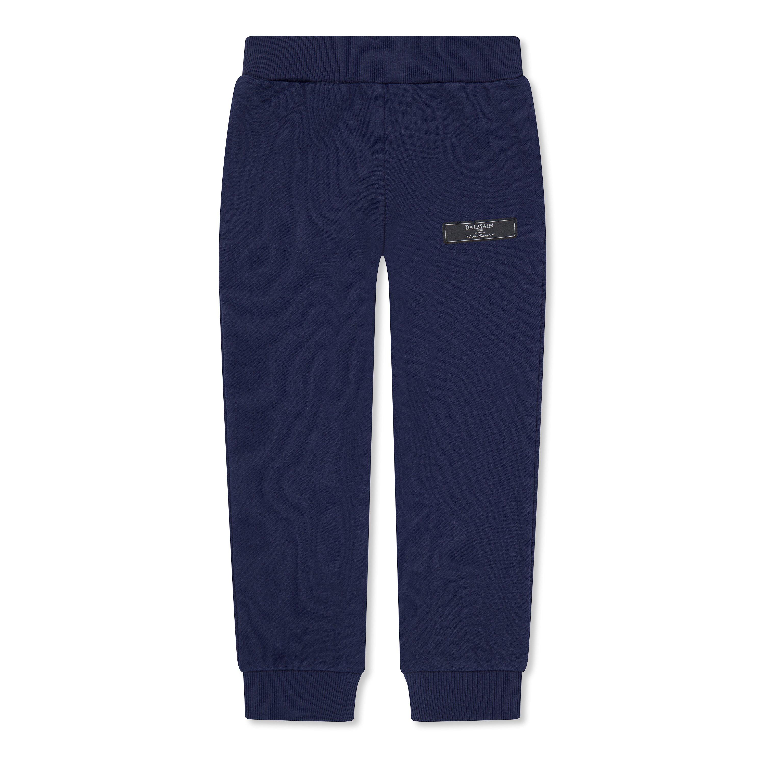 Balmain Logo Joggers Juniors - Blue 649 - Size 10Y