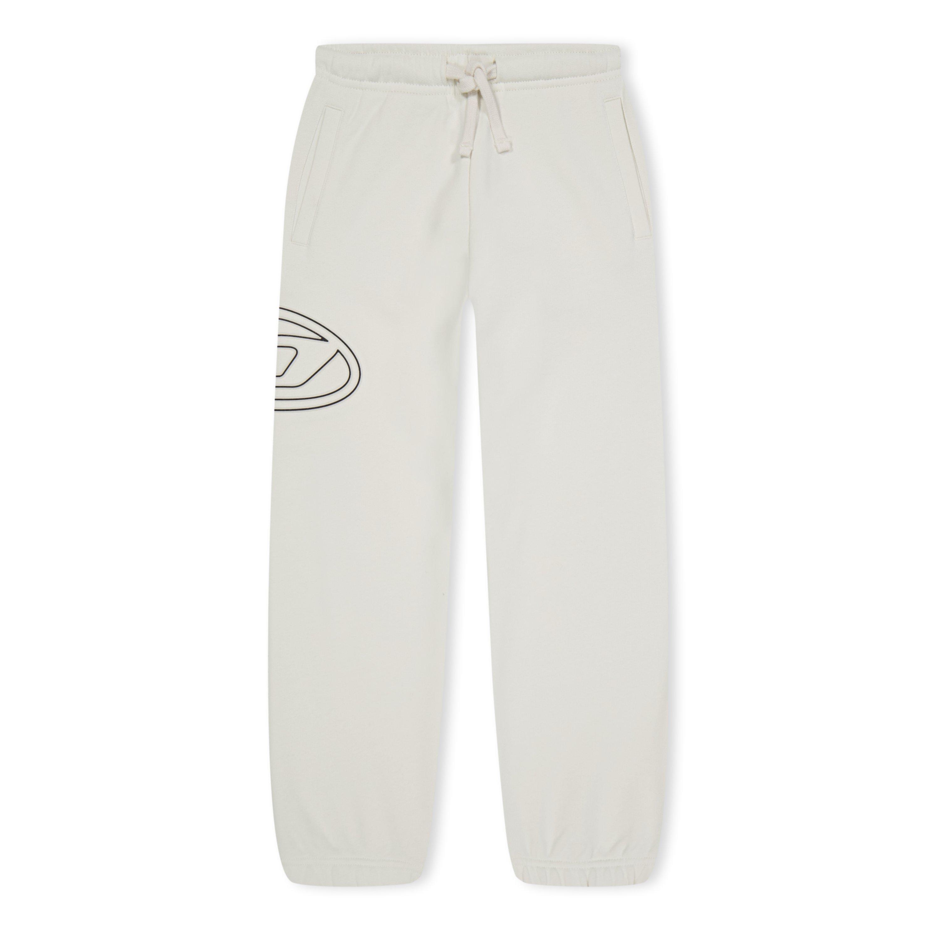 Crema K129 - Diesel - Unisex Kids' Logo Closed Hem Fleece Joggers - 1