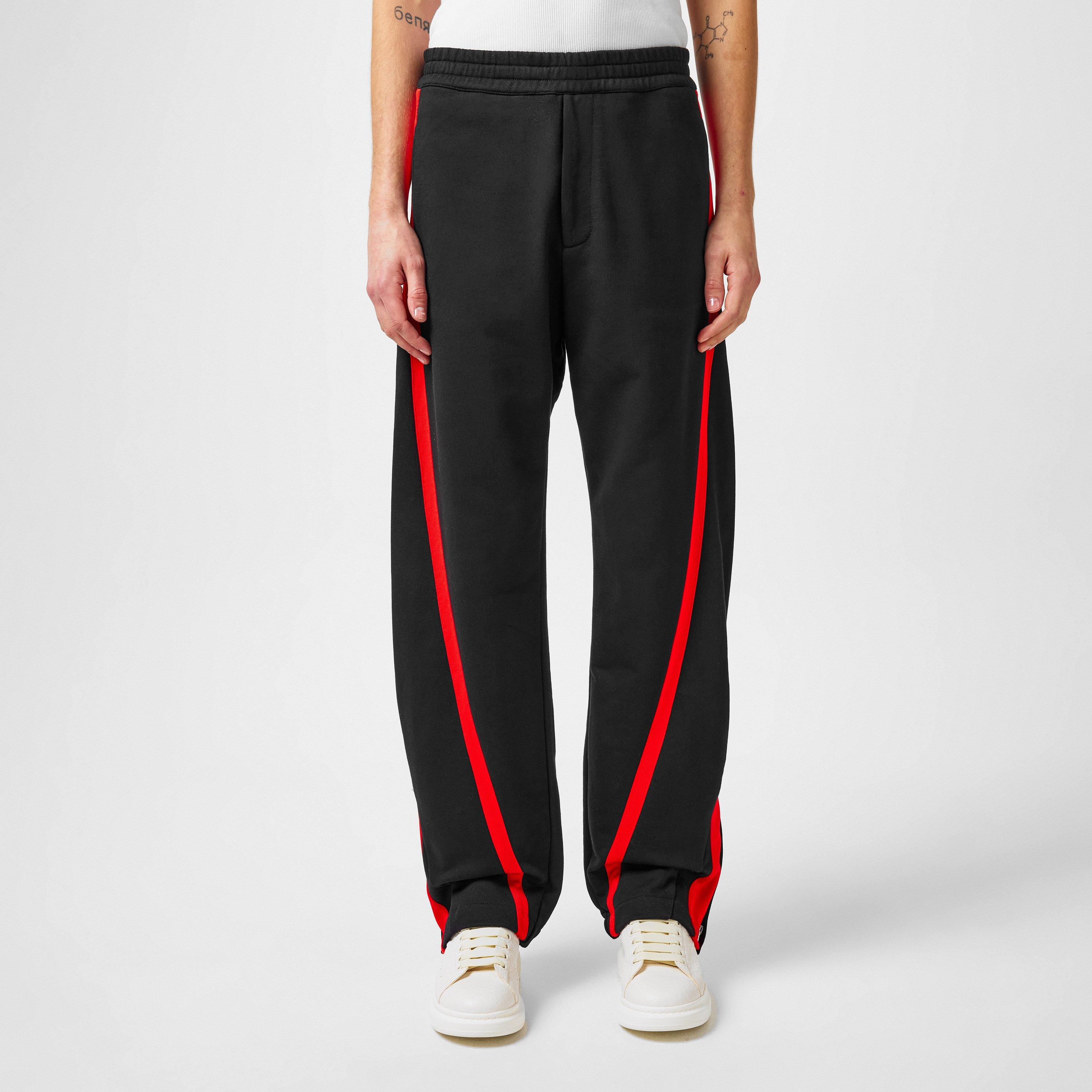 Alexander McQueen | Twisted Stripe Joggers | Closed Hem