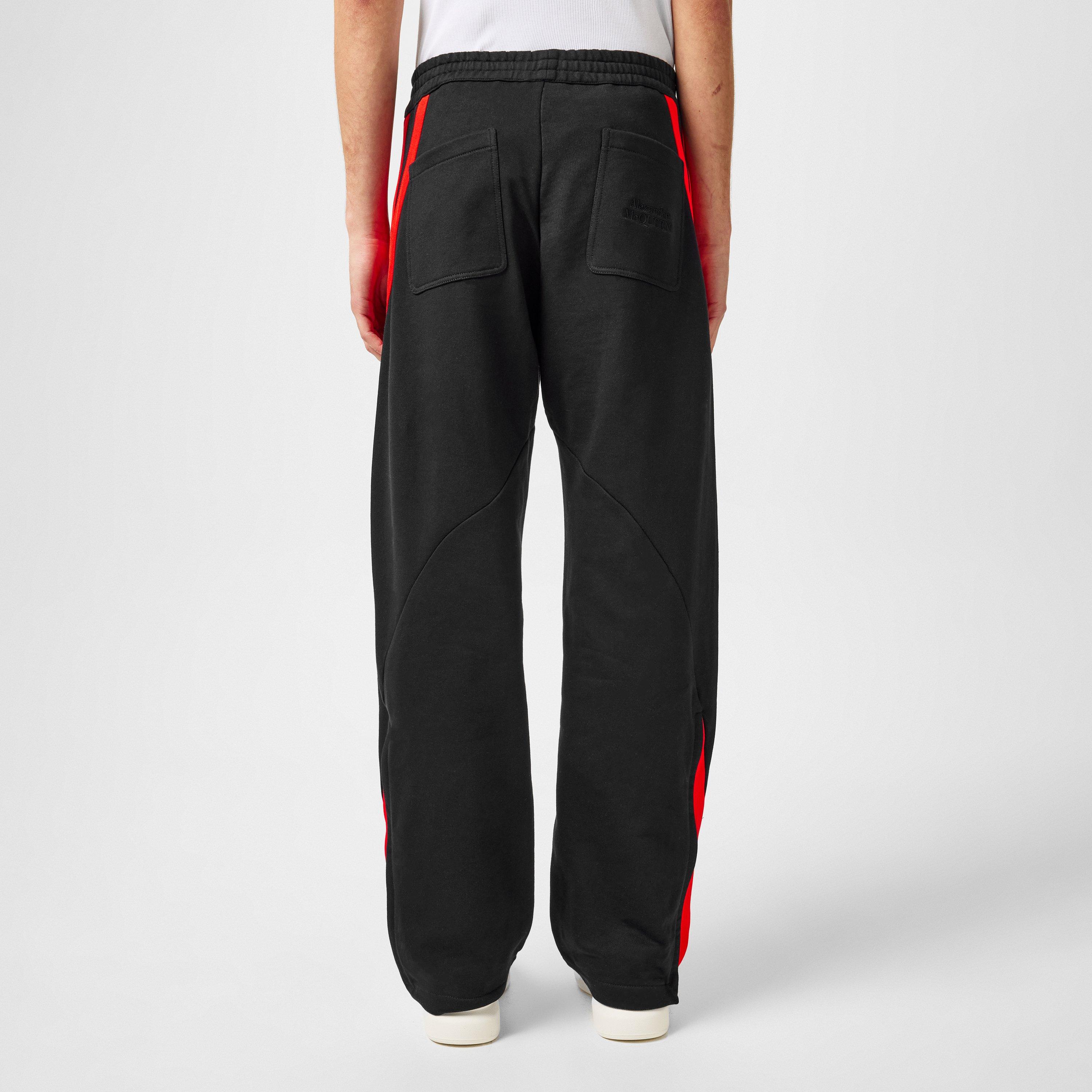 Alexander McQueen Twisted Stripe Joggers | Cruise Fashion
