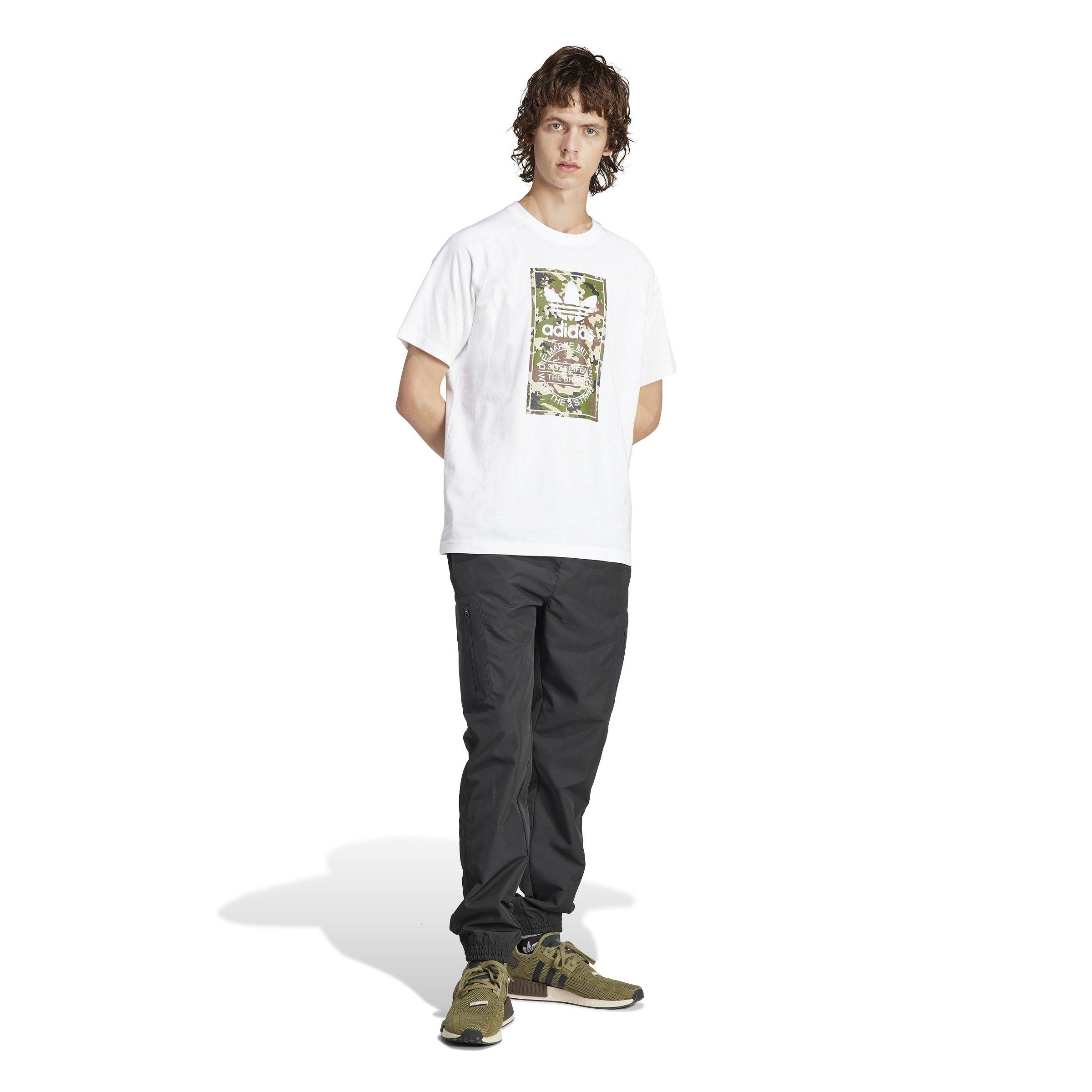 BLACK - adidas Originals - Men's Closed Hem Fleece Joggers - 4