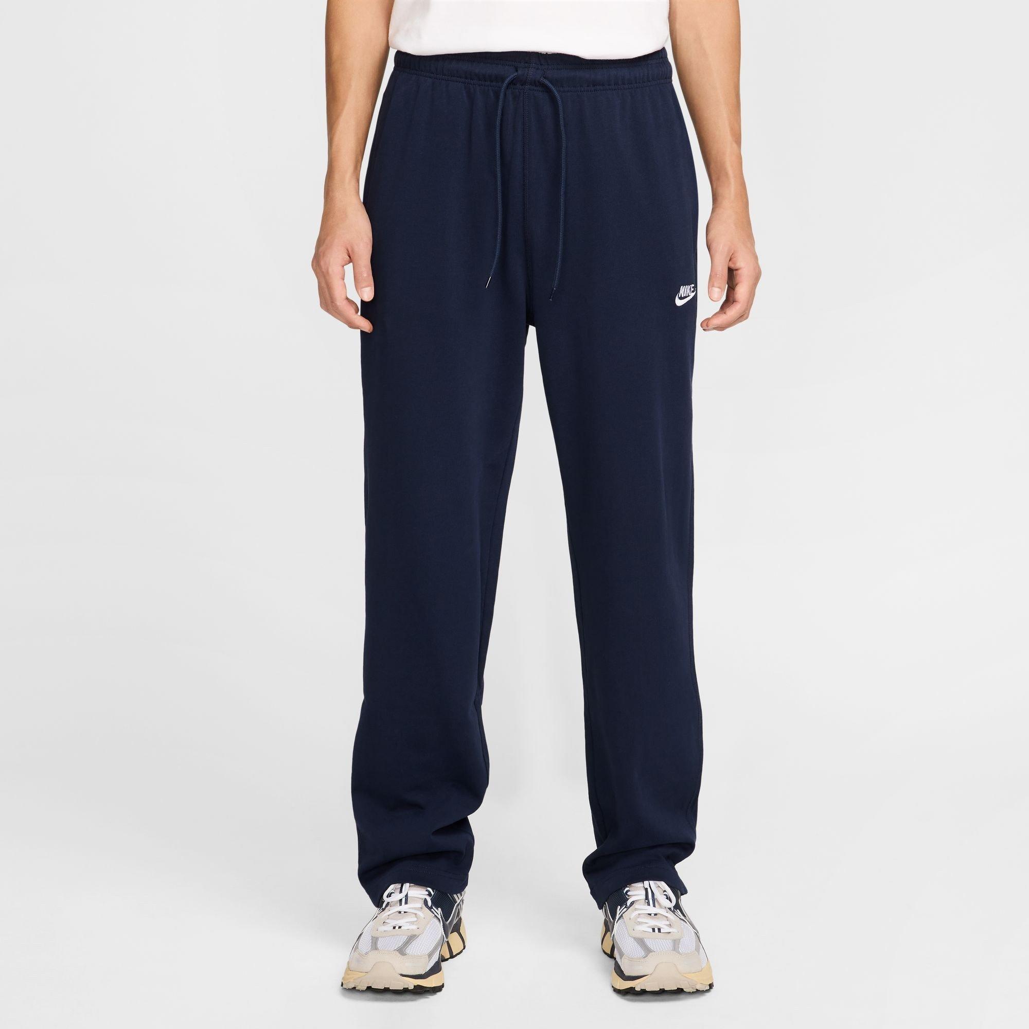 Obsidian - Nike - Sportswear Club Men's Knit Open-Hem Pants - 1